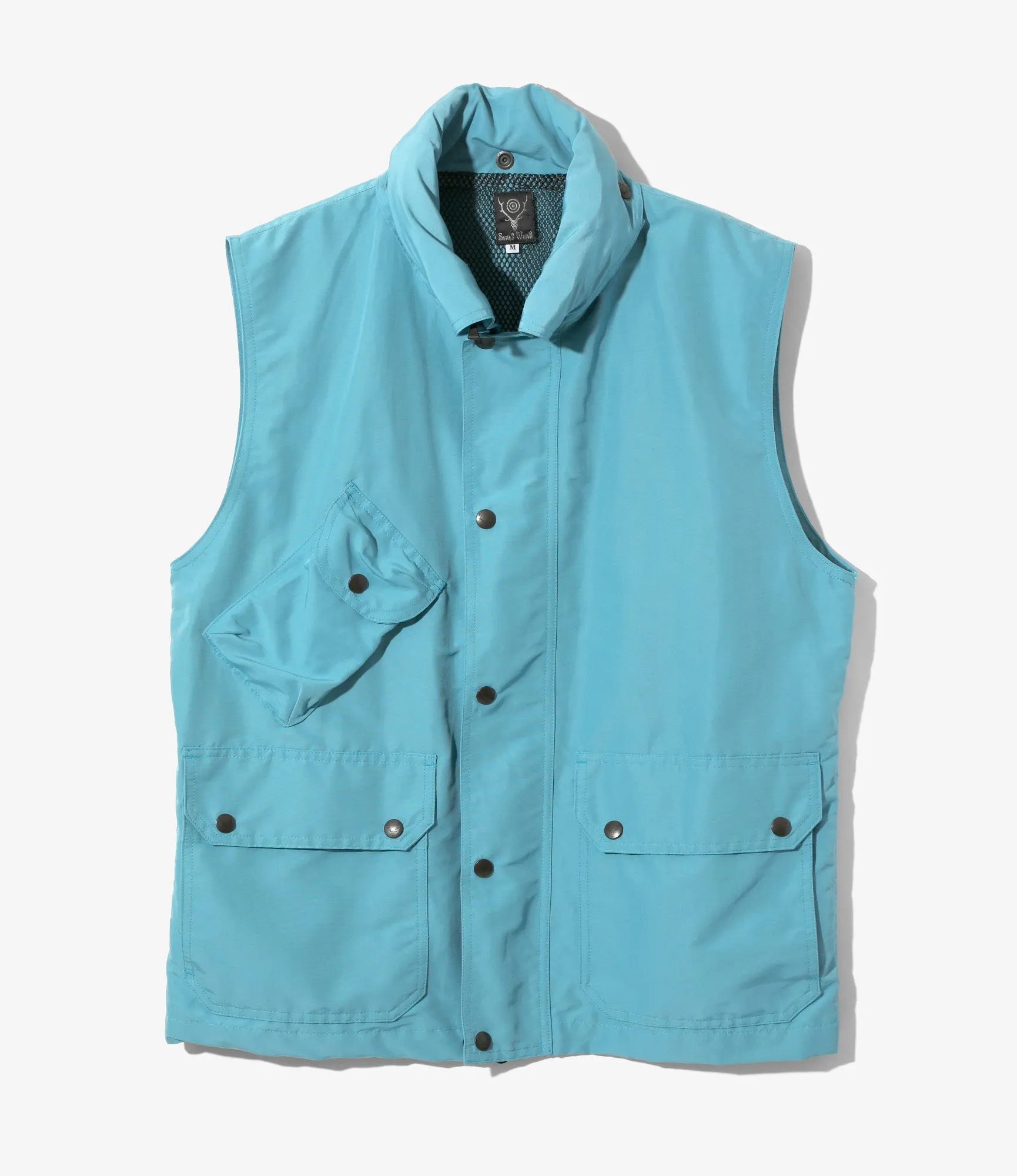 Carmel Vest - Turquoise - C/N Grosgrain sold by South2West8