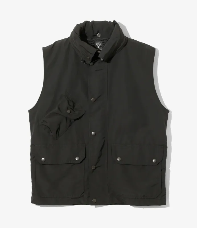 Carmel Vest - Black - C/N Grosgrain sold by South2West8