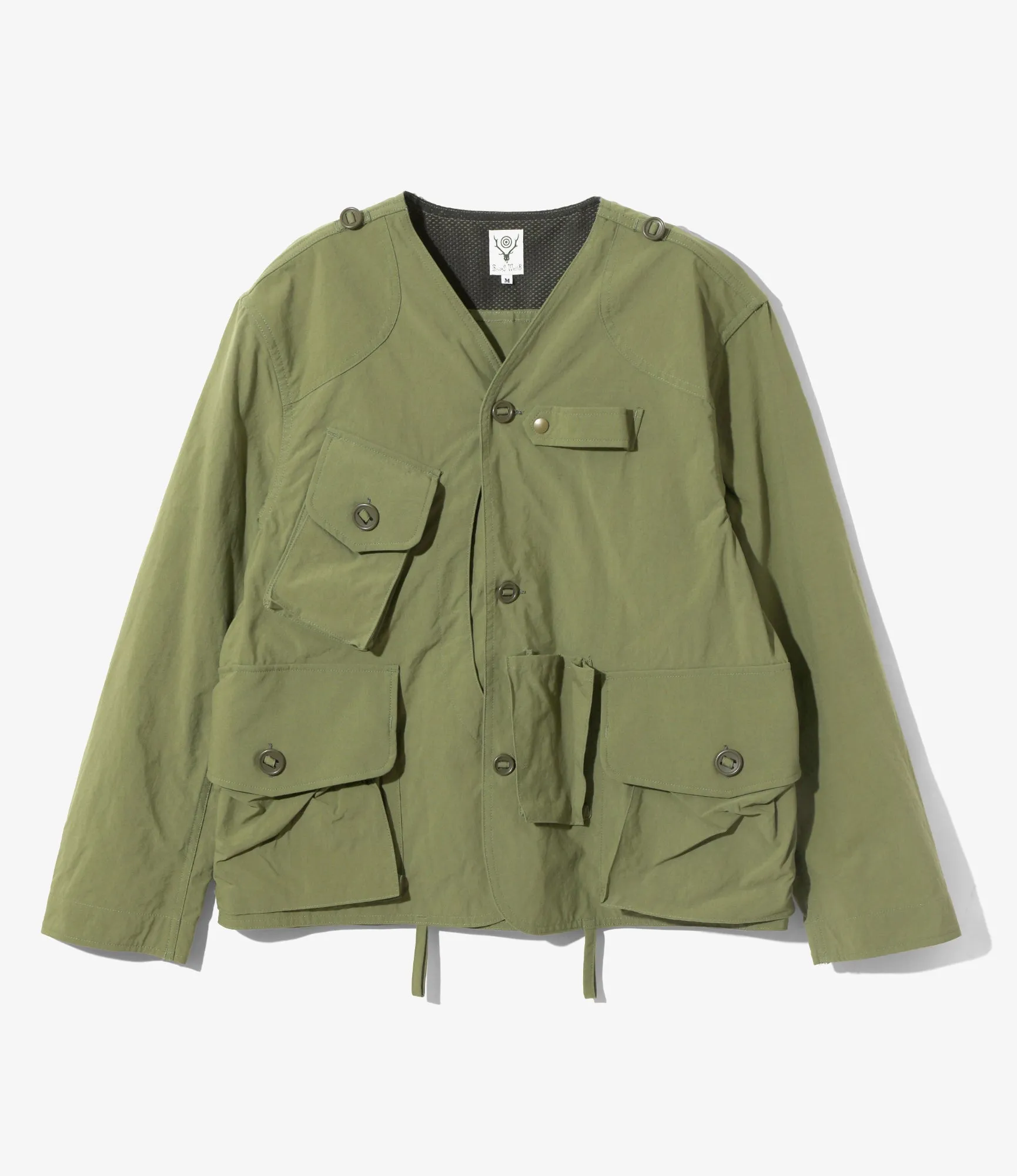 Tenkara Jacket - Lt. Olive - Nylon Oxford sold by South2West8