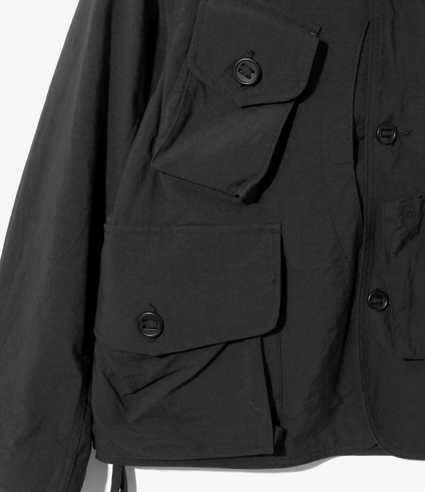 Tenkara Jacket - Black - Nylon Oxford sold by South2West8 product image thumbnail 4