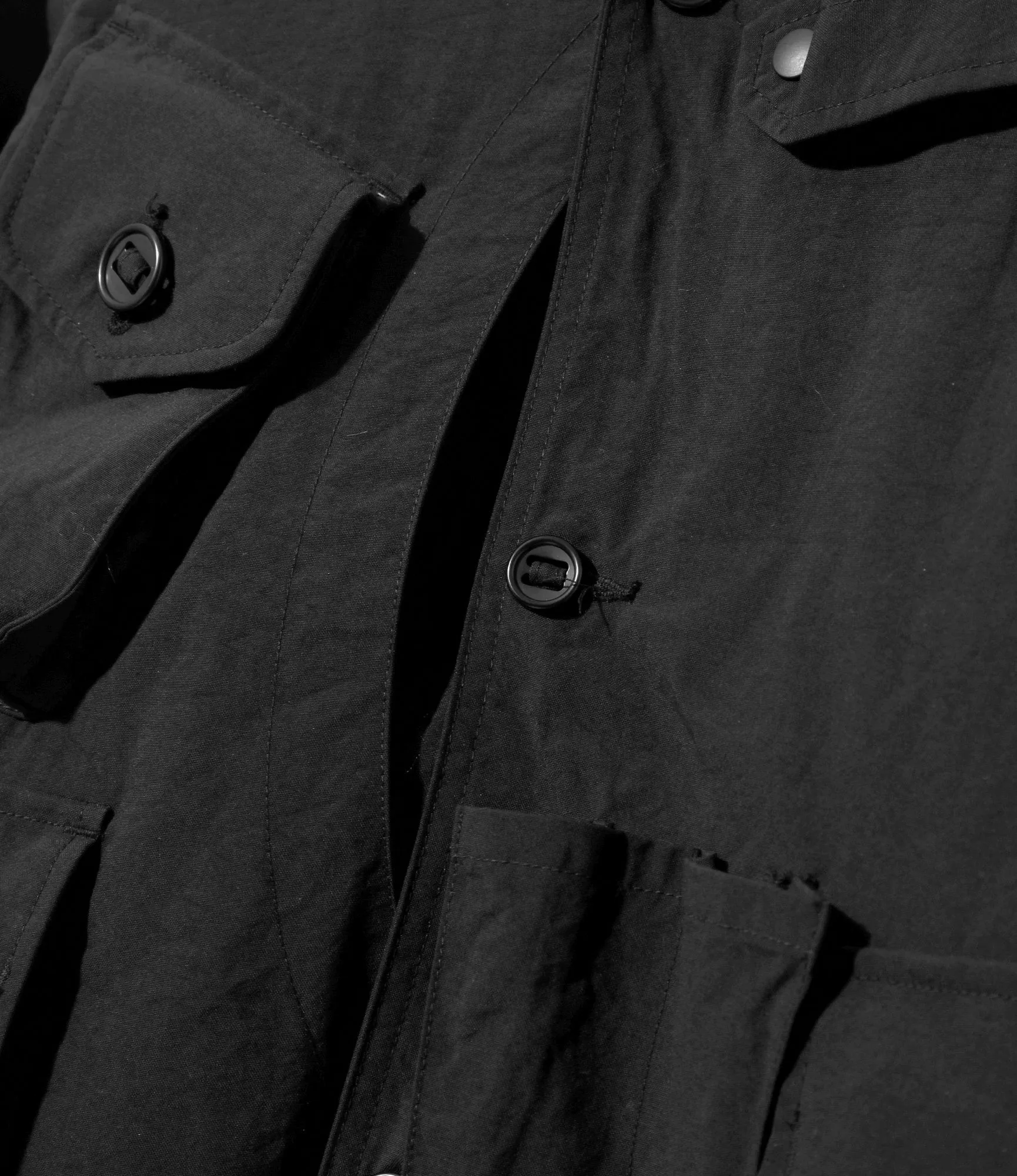 Tenkara Jacket - Black - Nylon Oxford sold by South2West8 product image thumbnail 3