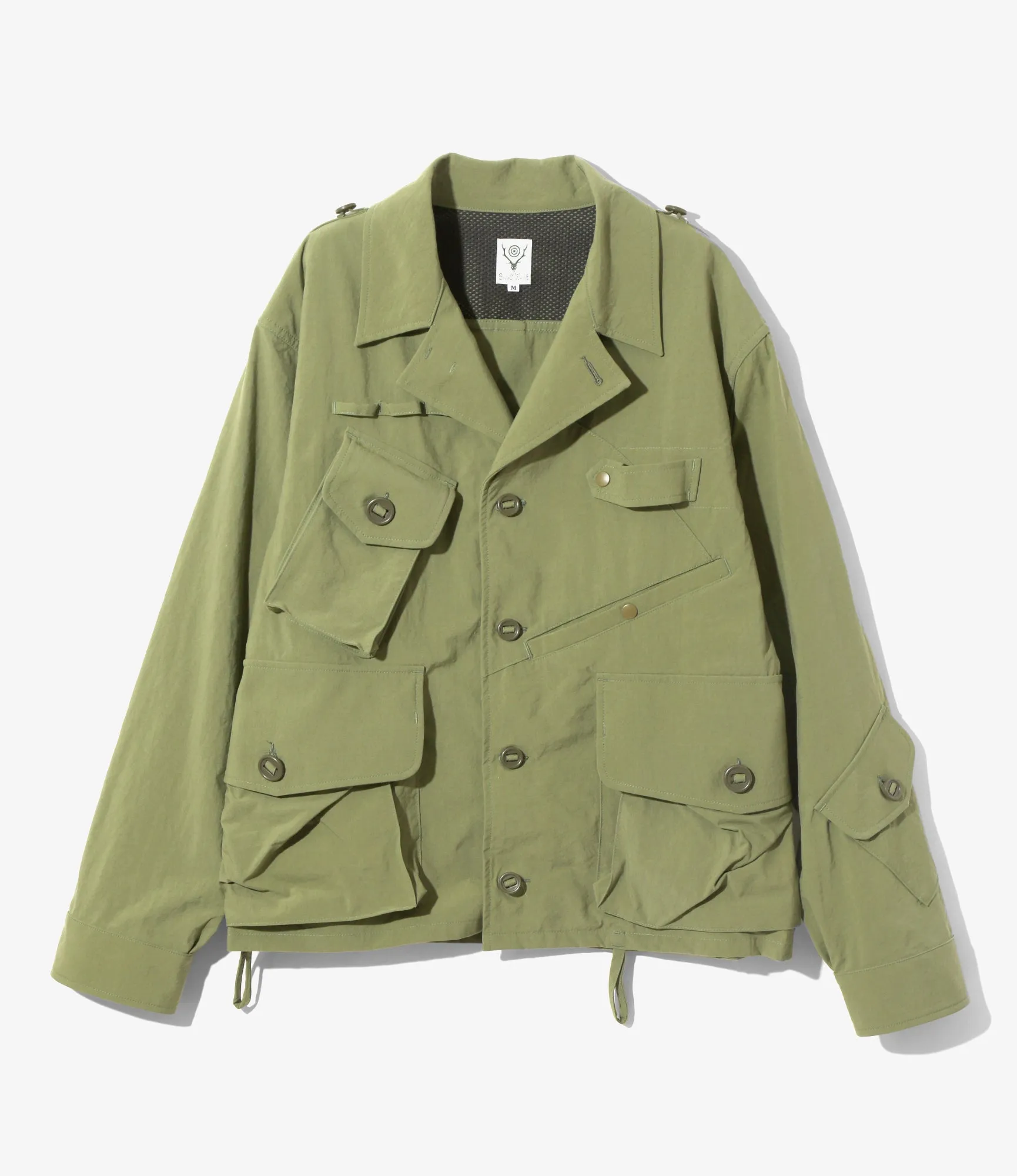 Tenkara Shirt - Lt. Olive - Nylon Oxford sold by South2West8