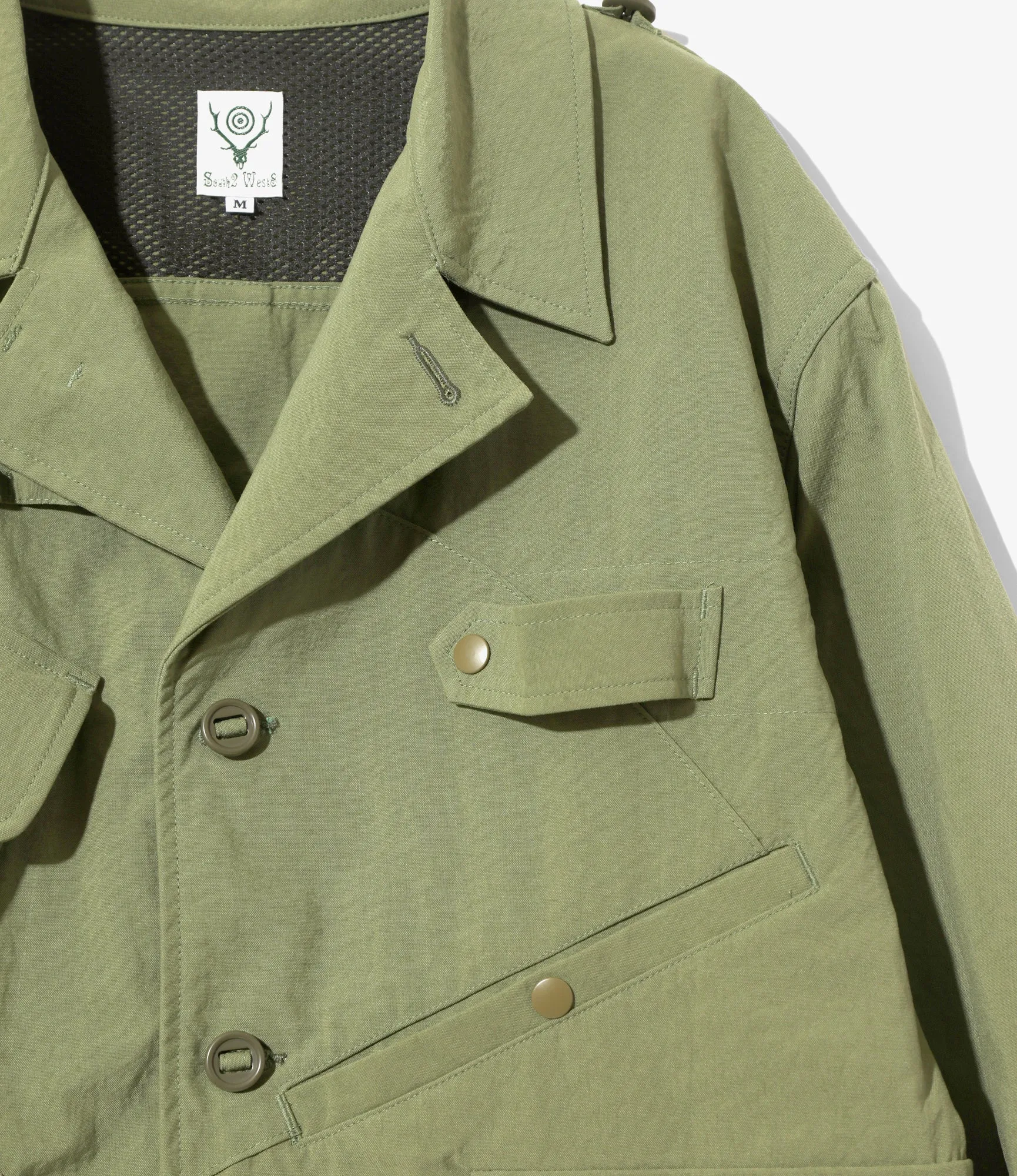 Tenkara Shirt - Lt. Olive - Nylon Oxford sold by South2West8 product image thumbnail 2