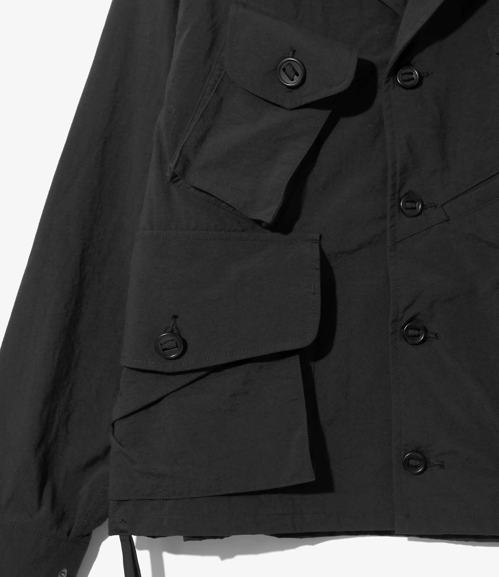 Tenkara Shirt - Black - Nylon Oxford sold by South2West8 product image thumbnail 3
