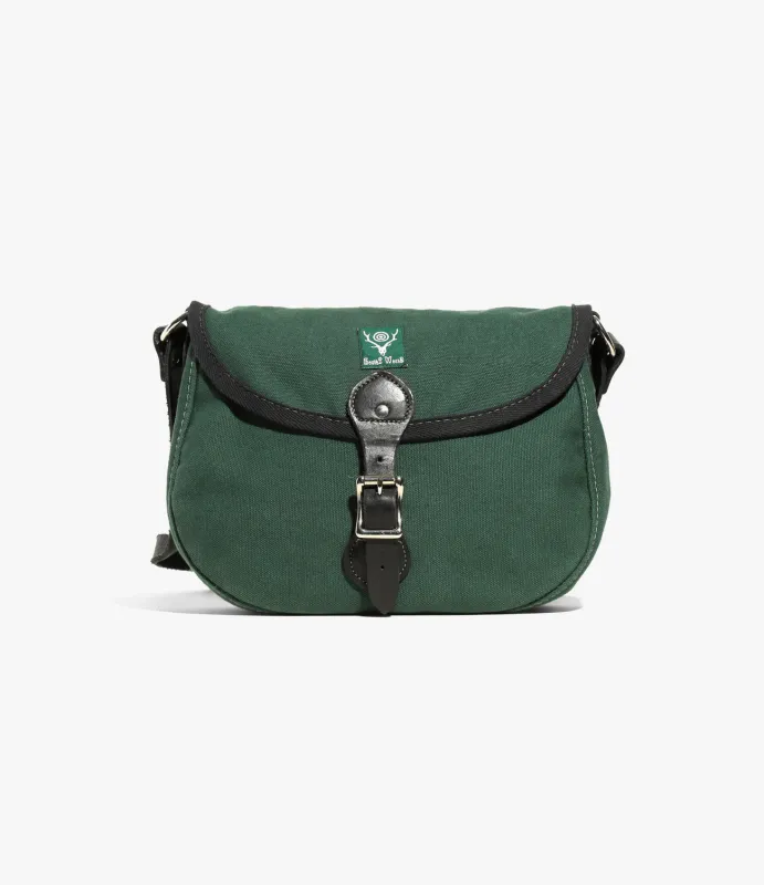 Binocular Bag Medium - Hunter Green - 18oz Canvas sold by South2West8