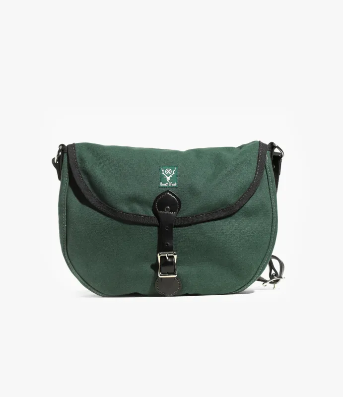 Binocular Bag Large - Hunter Green - 18oz Canvas sold by South2West8