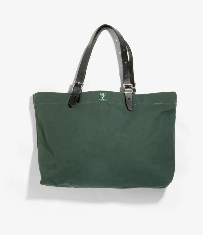 Canal Park Tote - Hunter Green - 18oz Canvas sold by South2West8