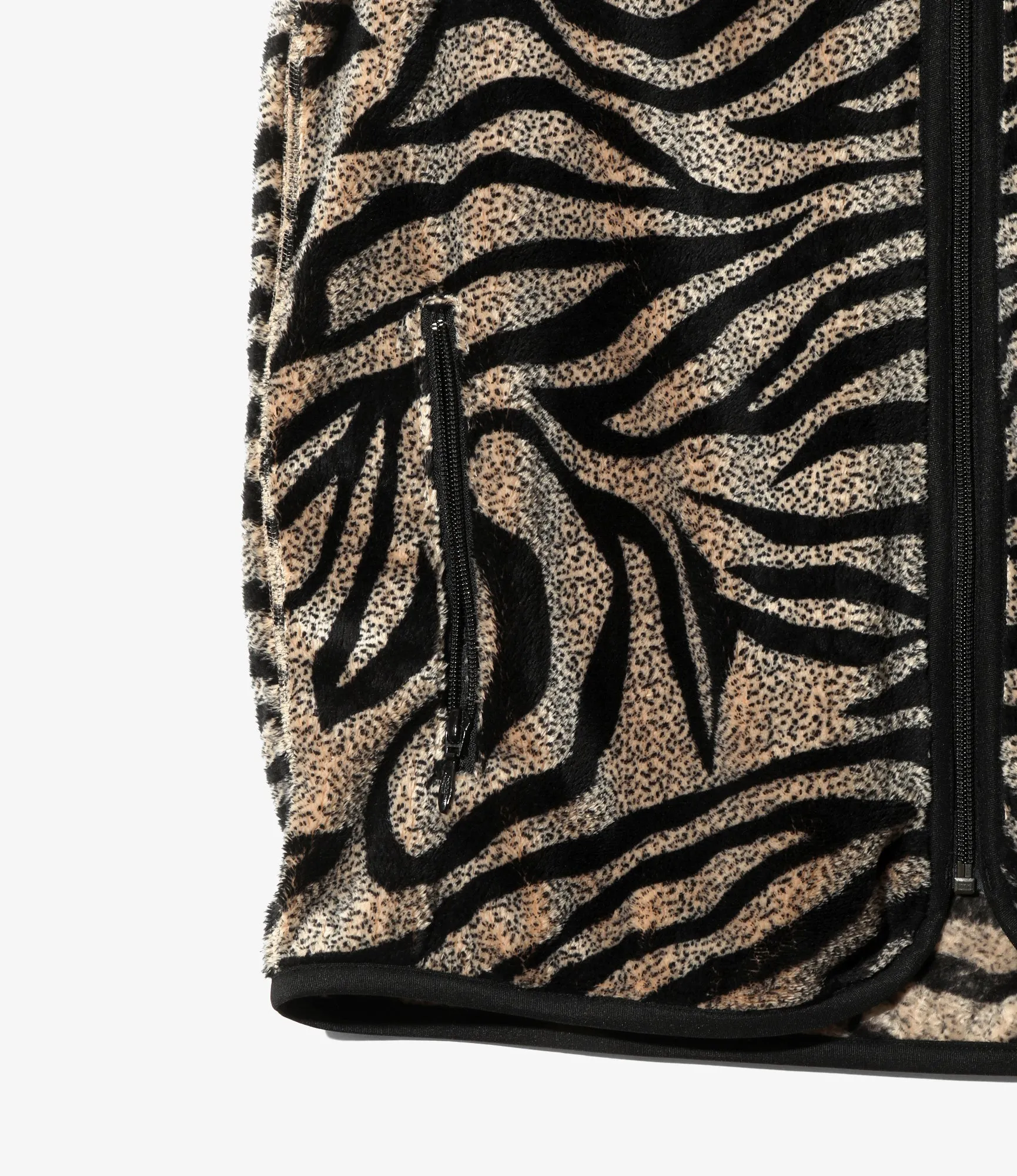 Piping Vest - Beige - Poly Fleece / Printed sold by South2West8 product image thumbnail 3