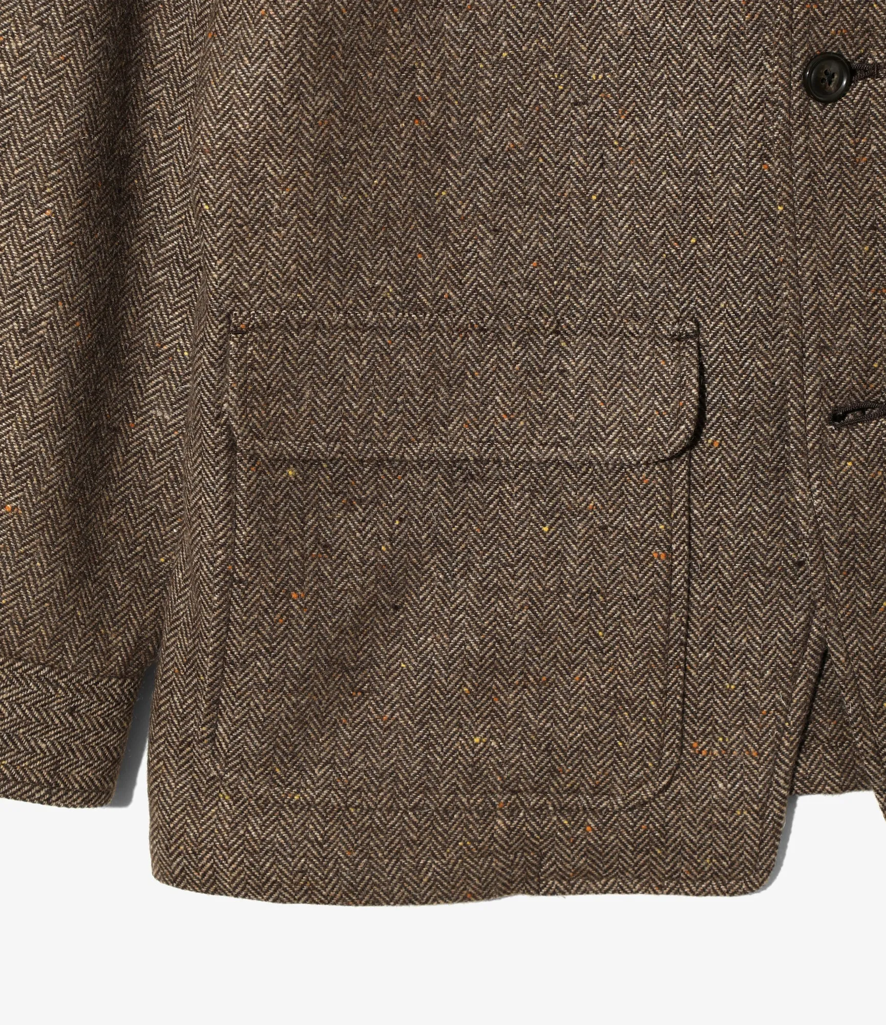 Pen Jacket - Brown - Wool Nep Tweed sold by South2West8 product image thumbnail 3