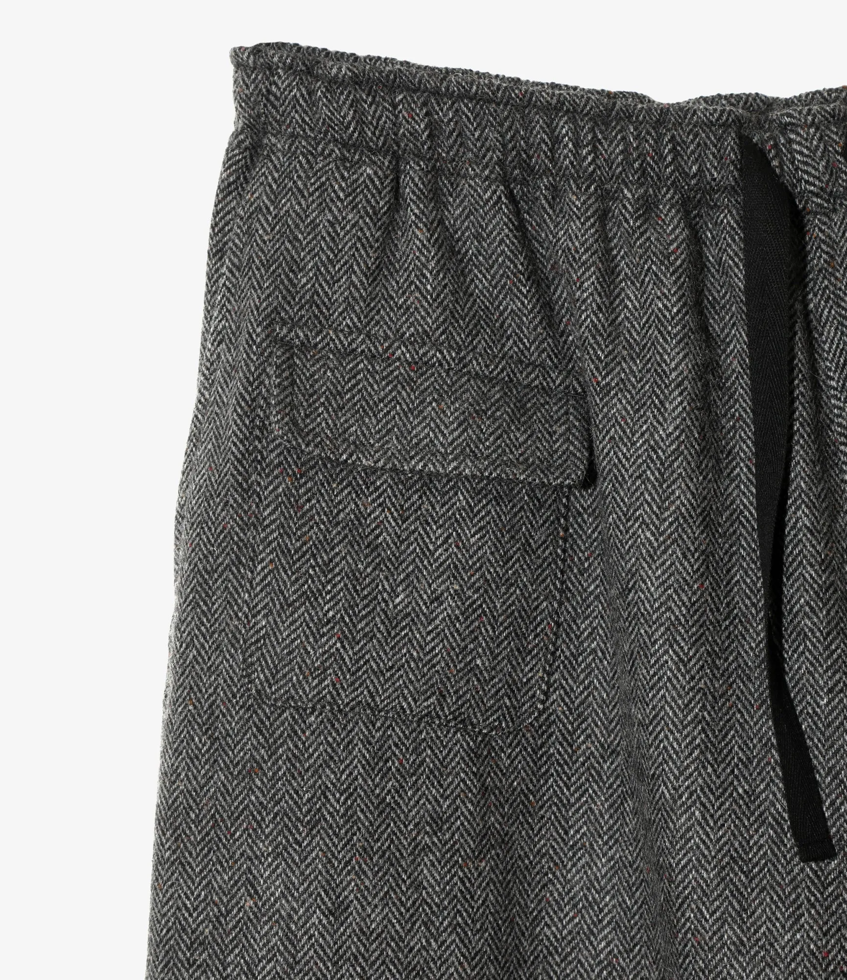 String Balloon Pant - Grey - Wool Nep Tweed sold by South2West8 product image thumbnail 2