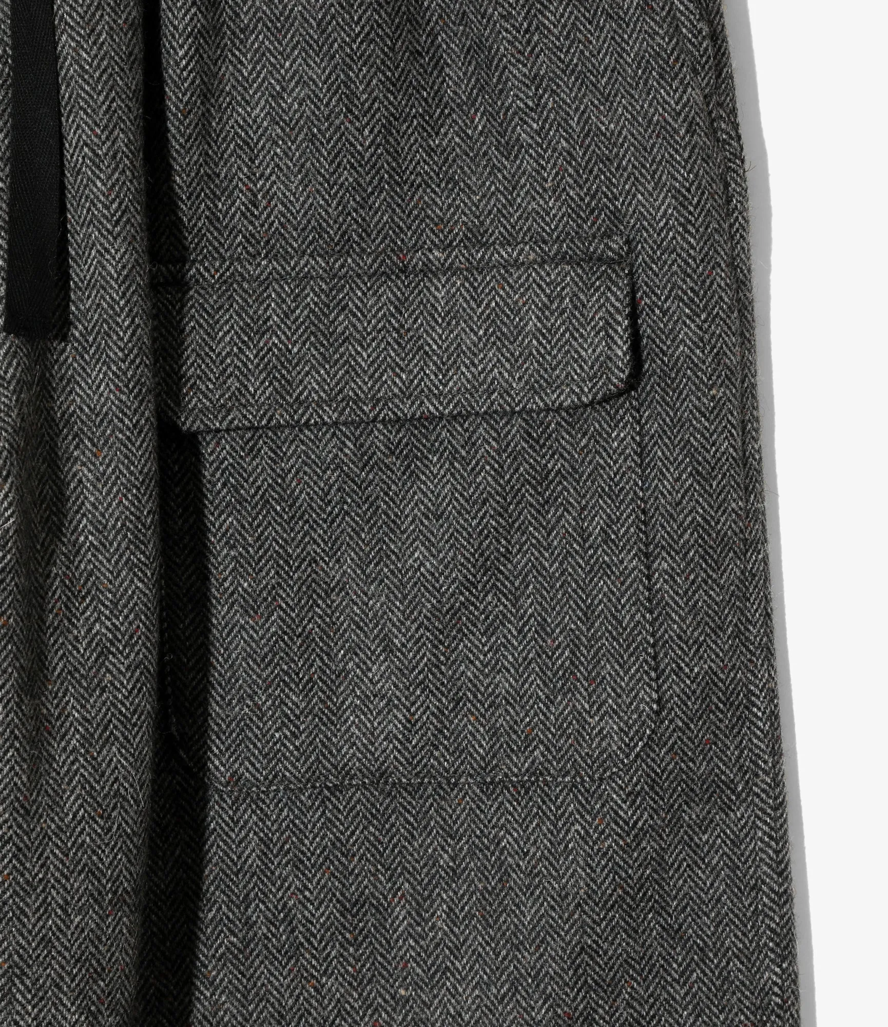 String Balloon Pant - Grey - Wool Nep Tweed sold by South2West8 product image thumbnail 3