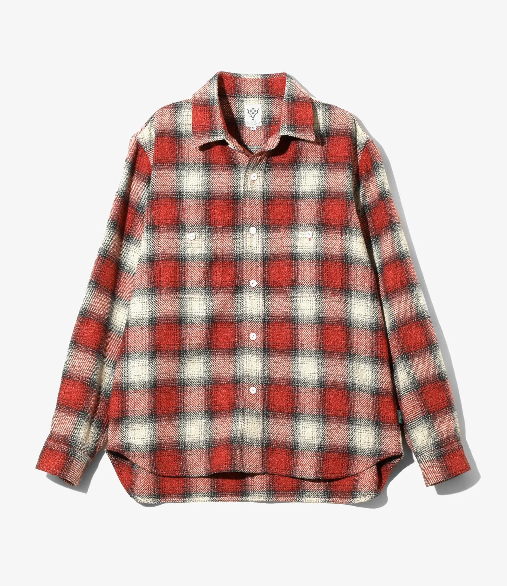 Work Shirt - Red - TC Jazz Nep Plaid sold by South2West8