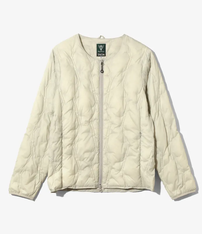 South2 West8 x TAION Inner Jacket - Ice Grey sold by South2West8