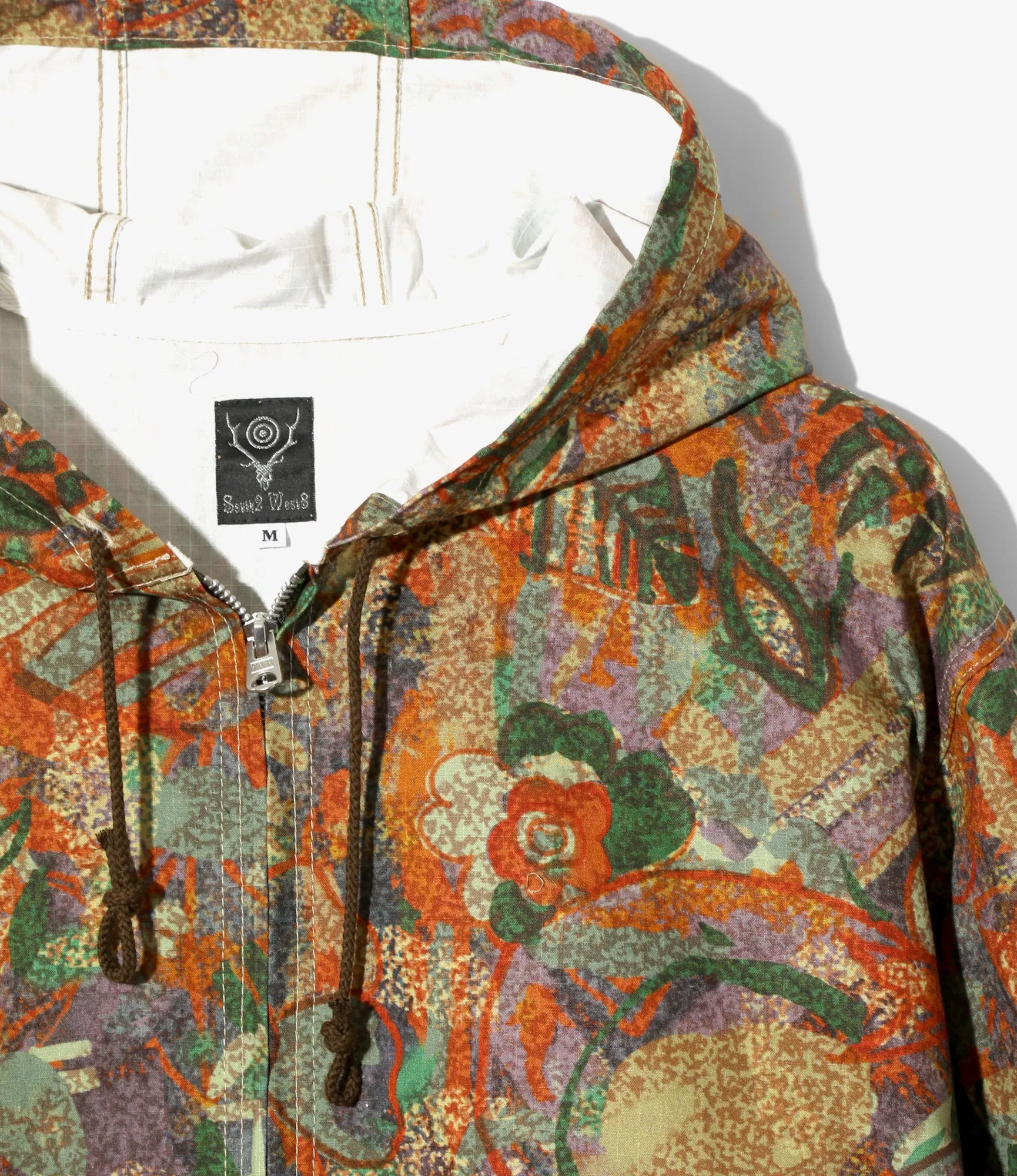 Zipped Work Hoody - EZO Forest - Cotton Ripstop / Printed sold by South2West8 product image thumbnail 2