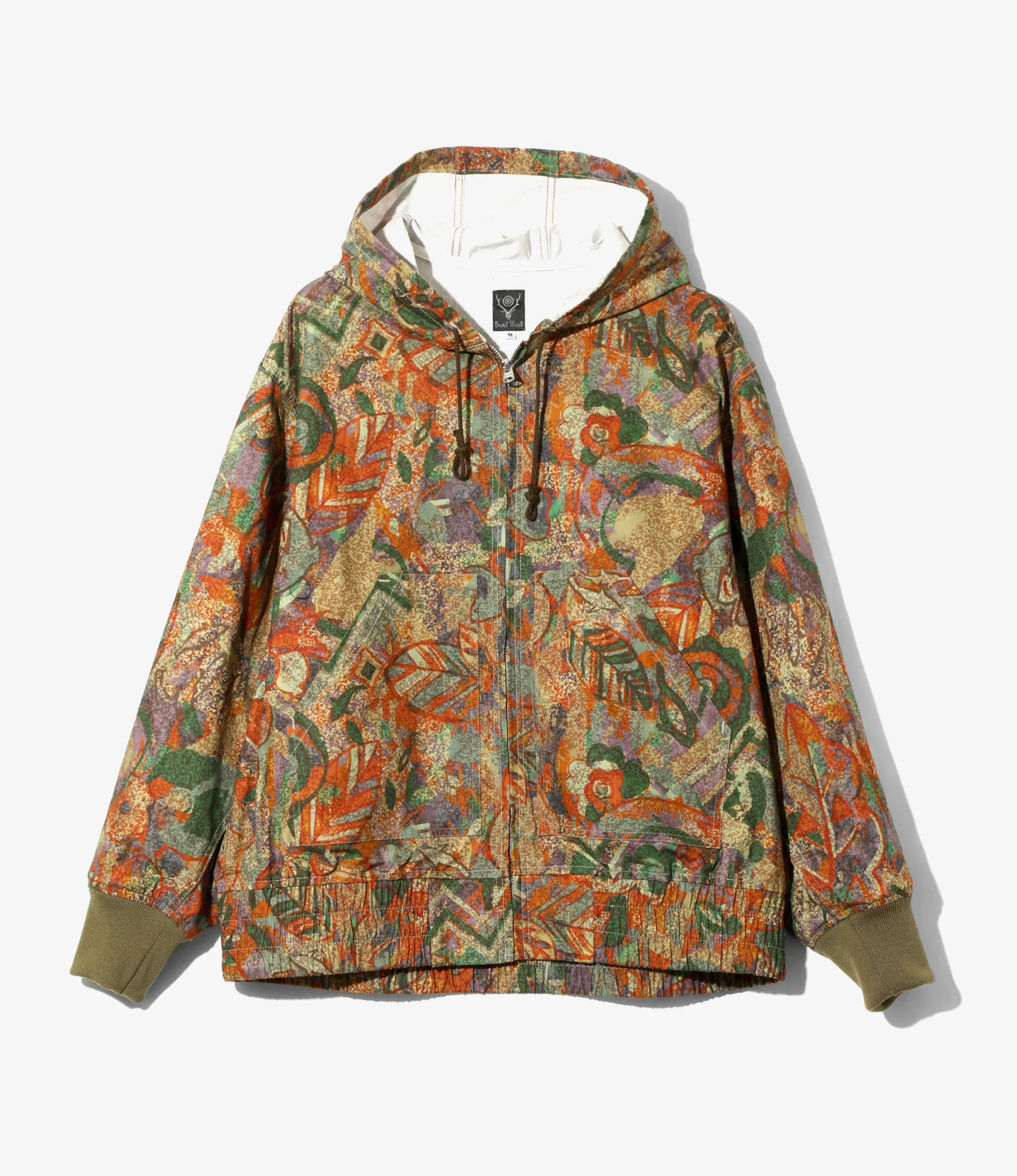 Zipped Work Hoody - EZO Forest - Cotton Ripstop / Printed sold by South2West8