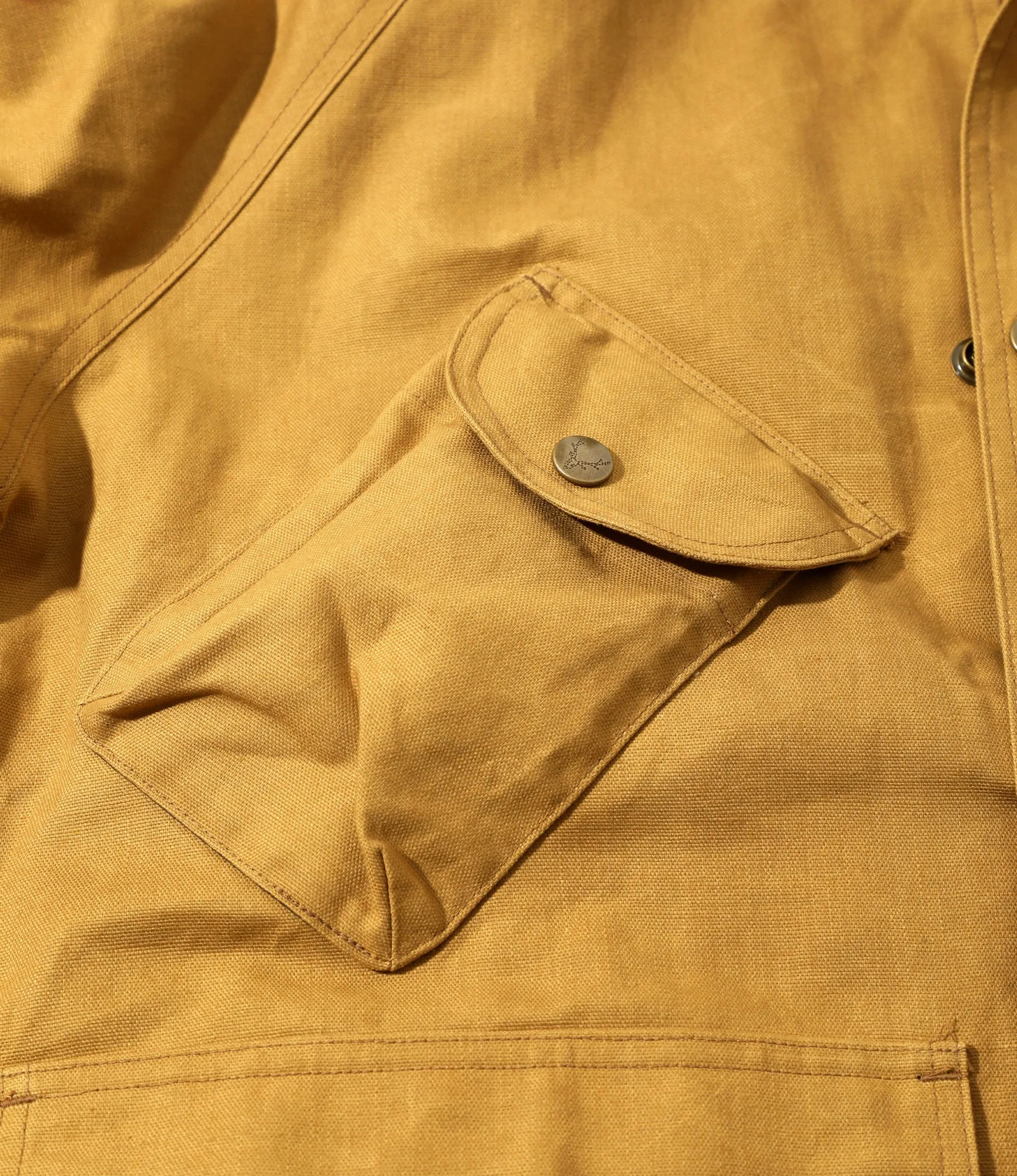 Carmel Jacket - Mustard - OX / Paraffin Coating sold by South2West8 product image thumbnail 3