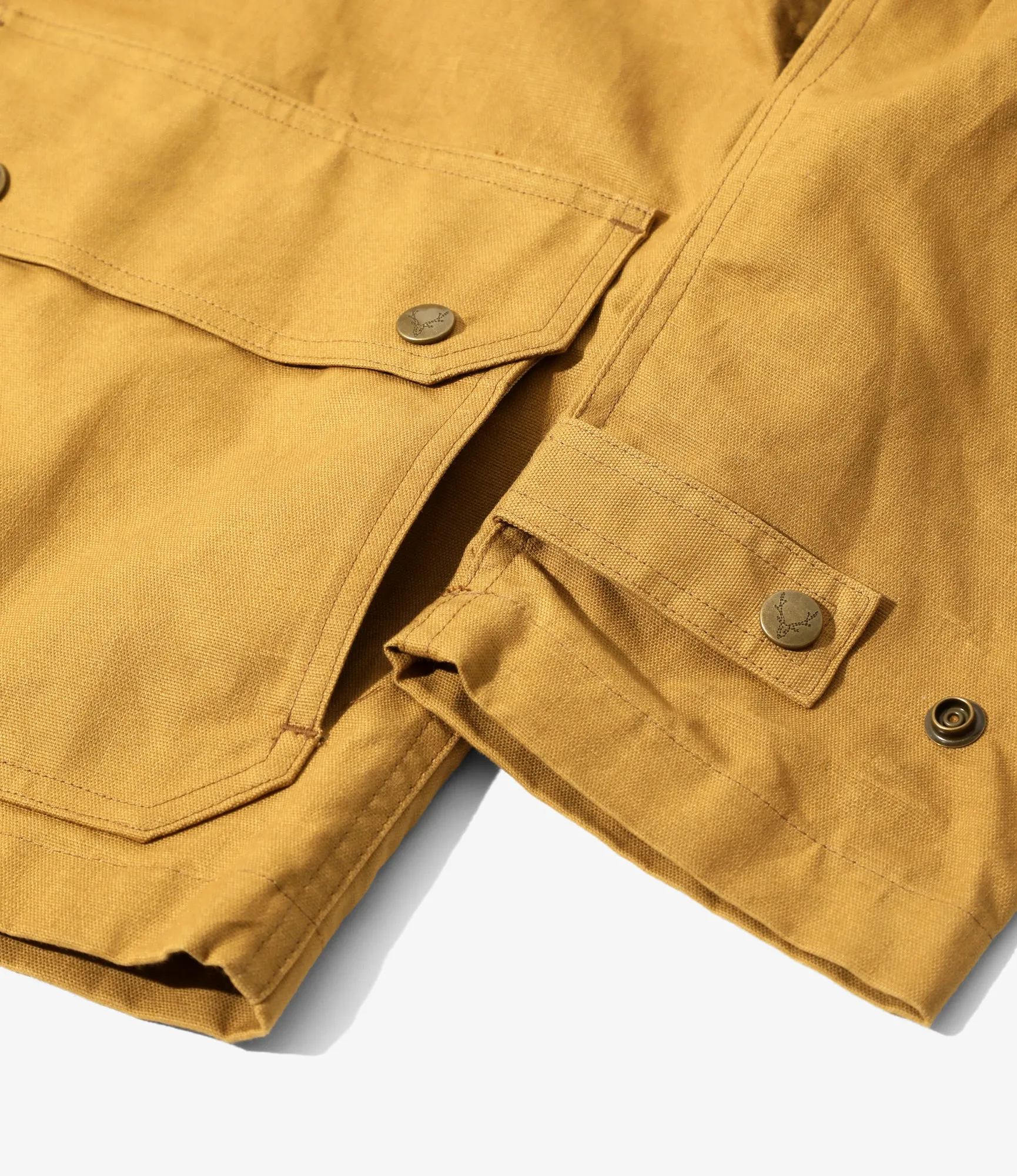 Carmel Jacket - Mustard - OX / Paraffin Coating sold by South2West8 product image thumbnail 4
