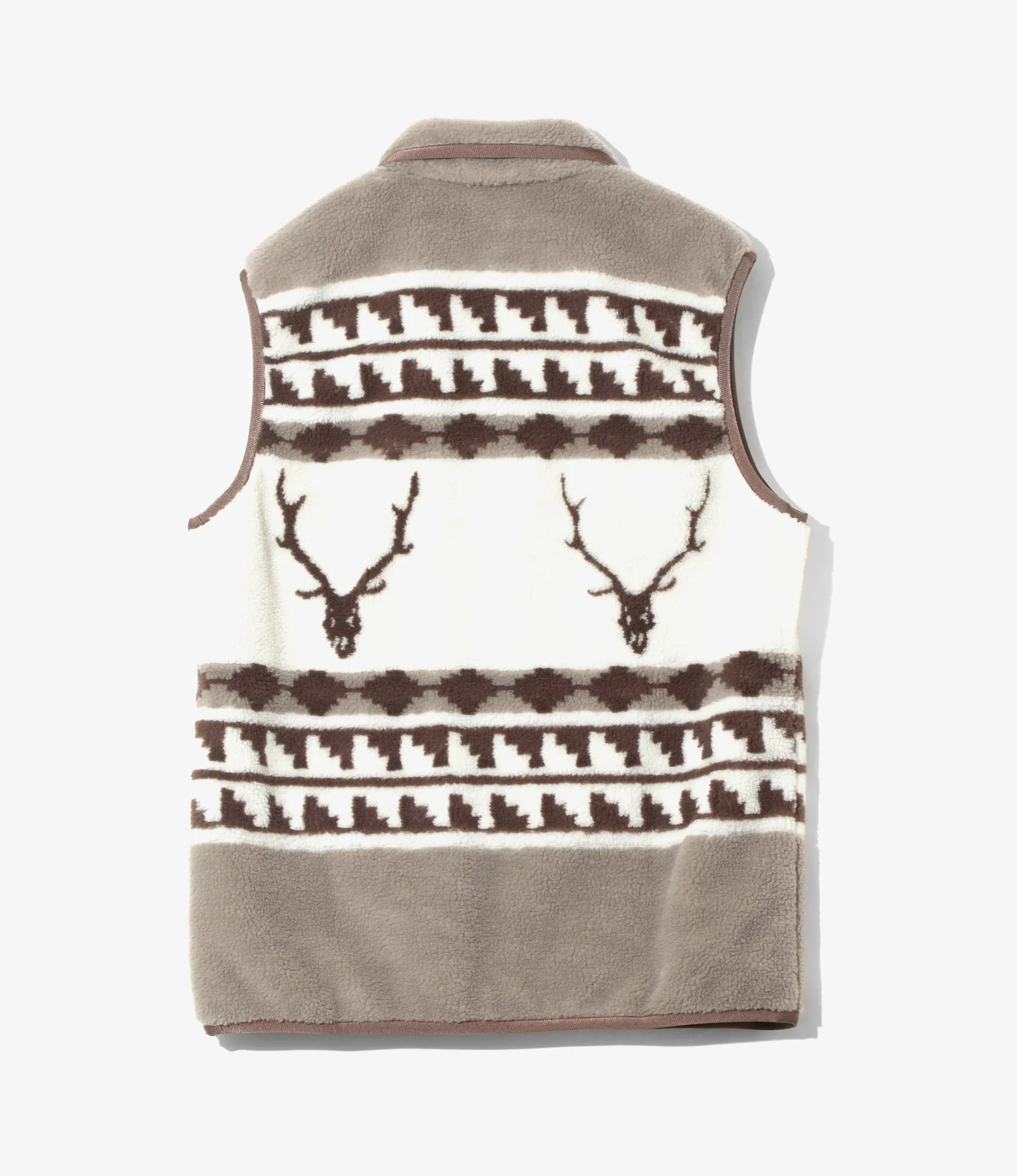 Piping Vest - Beige - Poly Boa Jq. sold by South2West8 product image thumbnail 4