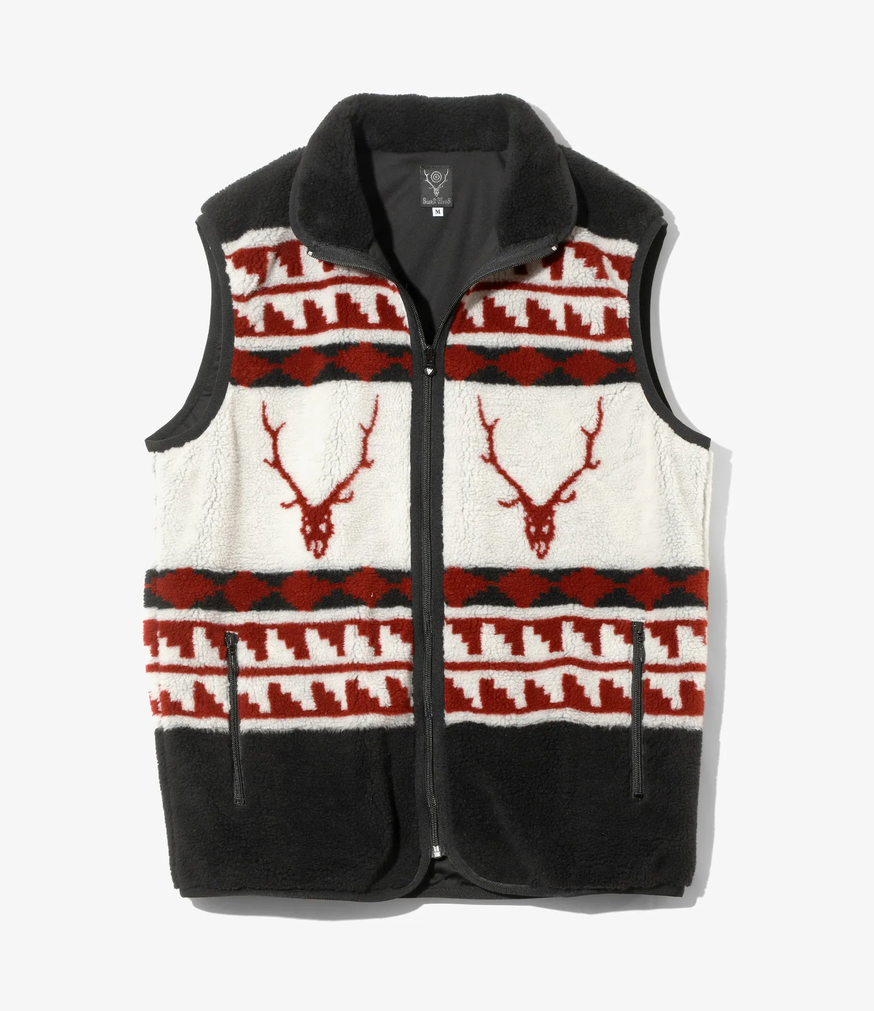 Piping Vest - Black - Poly Boa Jq. sold by South2West8