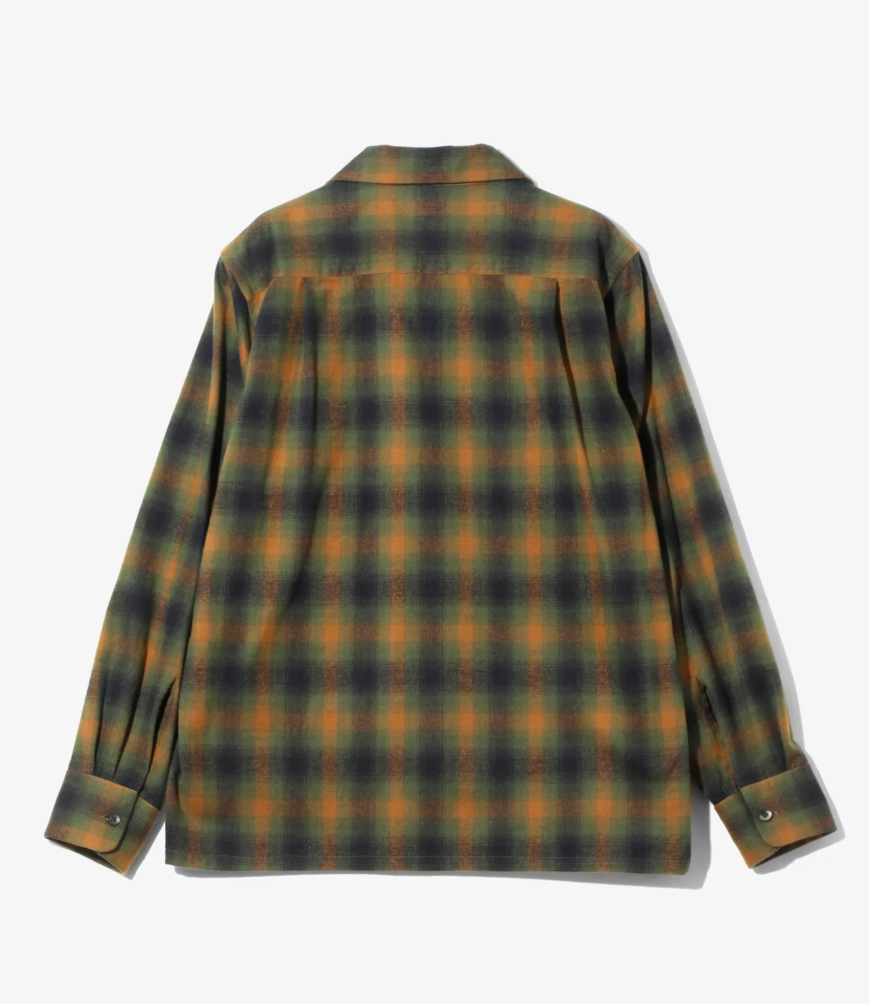6 Pocket Shirt - Green - Cotton Plaid sold by South2West8 product image thumbnail 5
