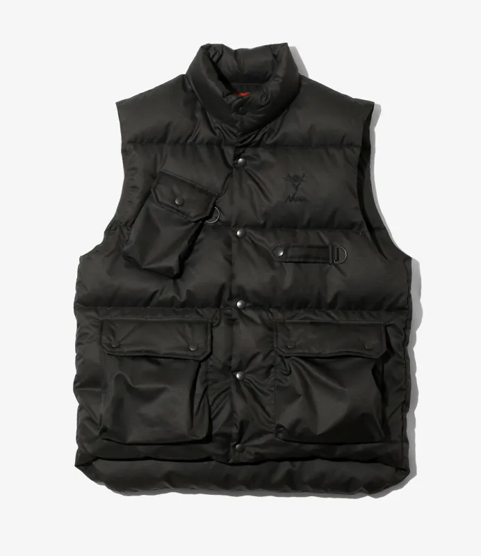 South2 West8 x NANGA River Trek Vest - Black - PE Ripstop sold by South2West8