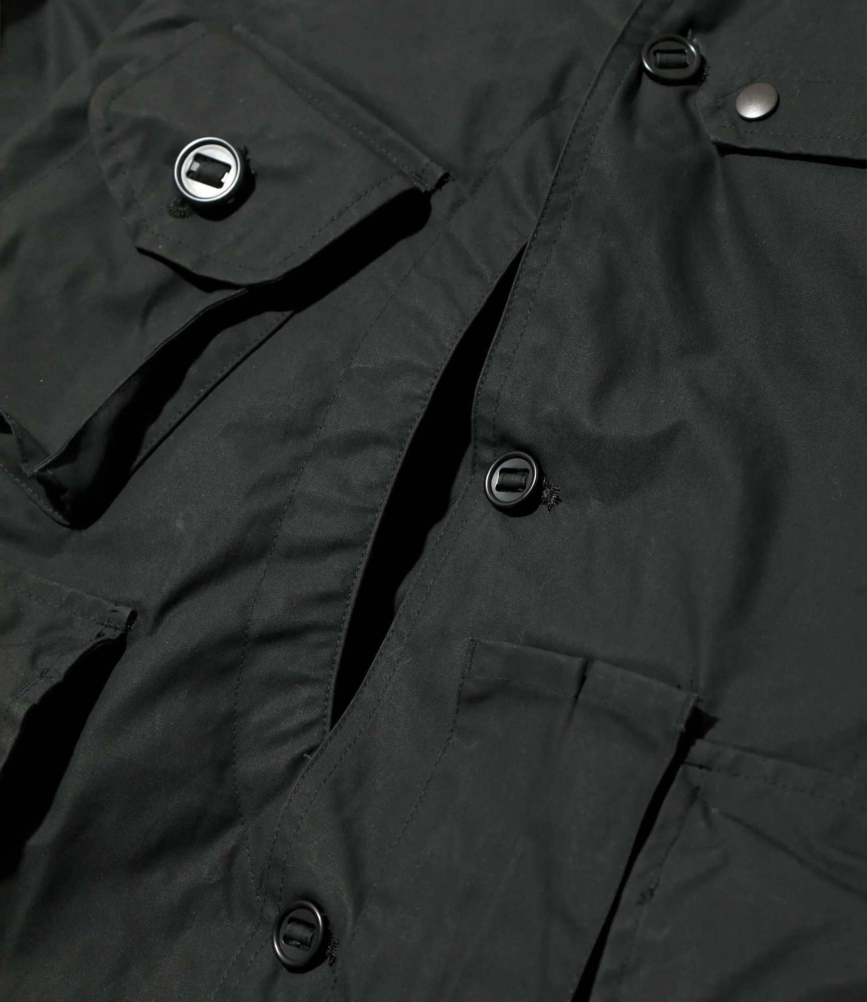 Tenkara Jacket - Black - Waxed Cotton sold by South2West8 product image thumbnail 3