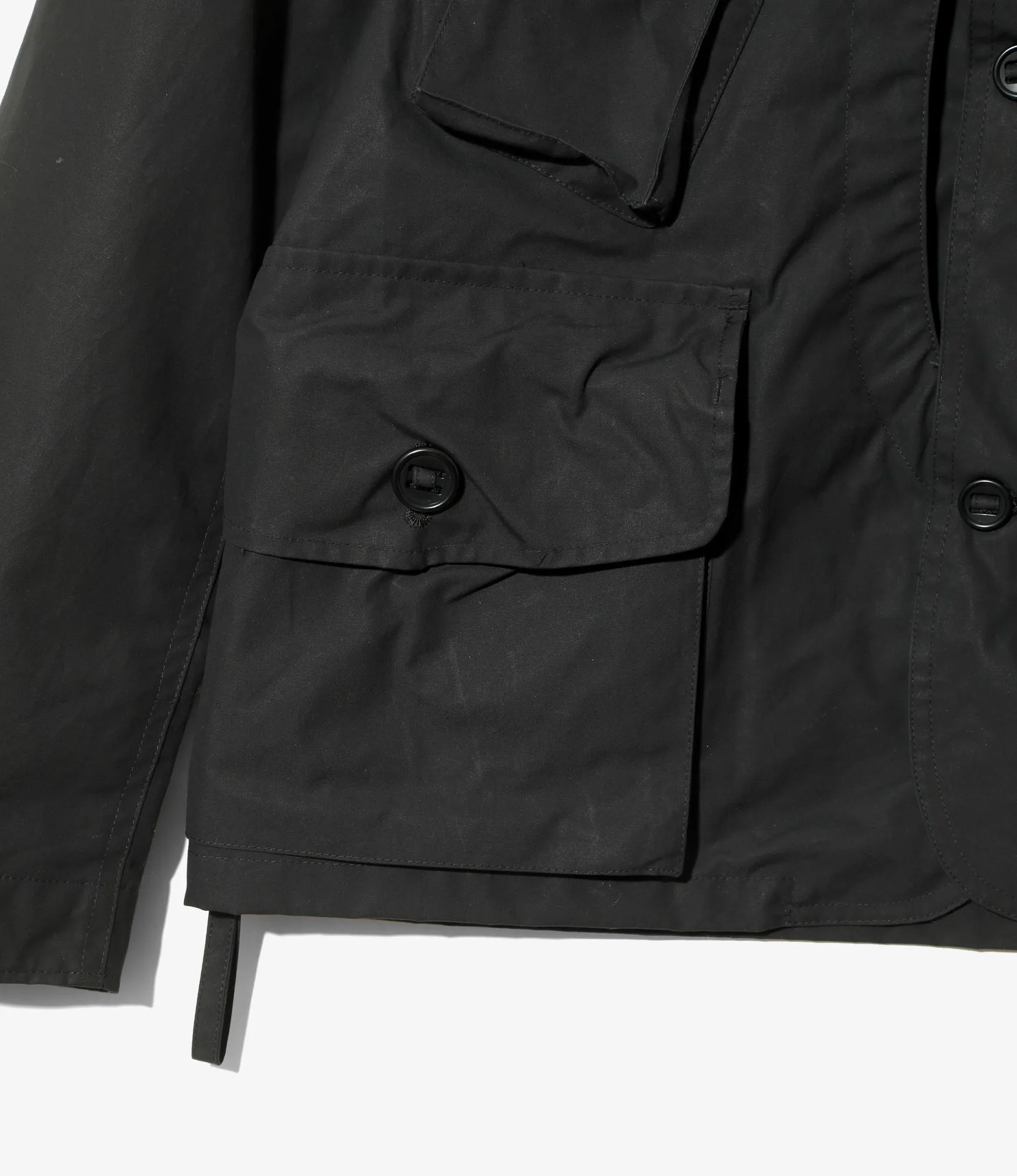 Tenkara Jacket - Black - Waxed Cotton sold by South2West8 product image thumbnail 4