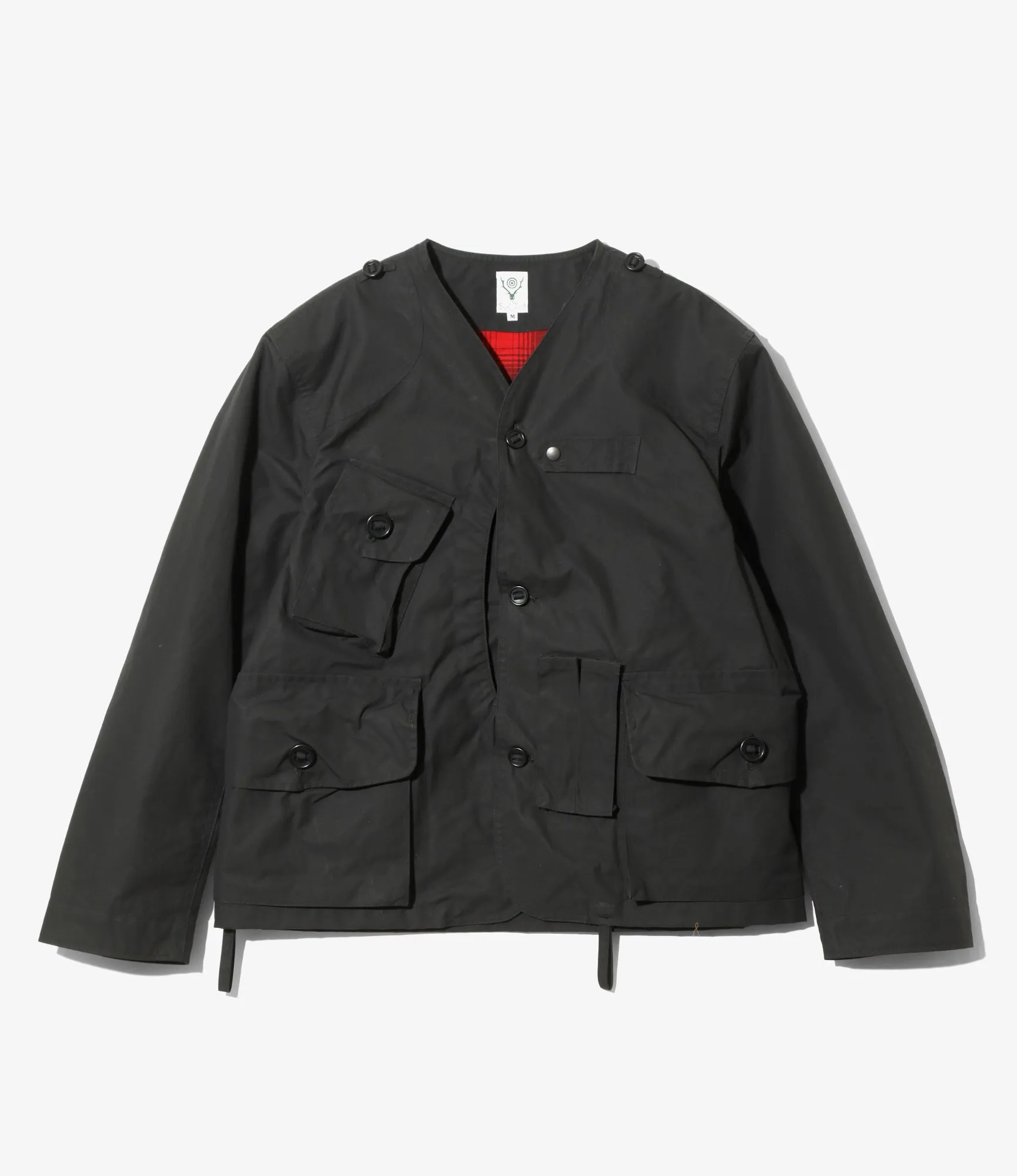 Tenkara Jacket - Black - Waxed Cotton sold by South2West8