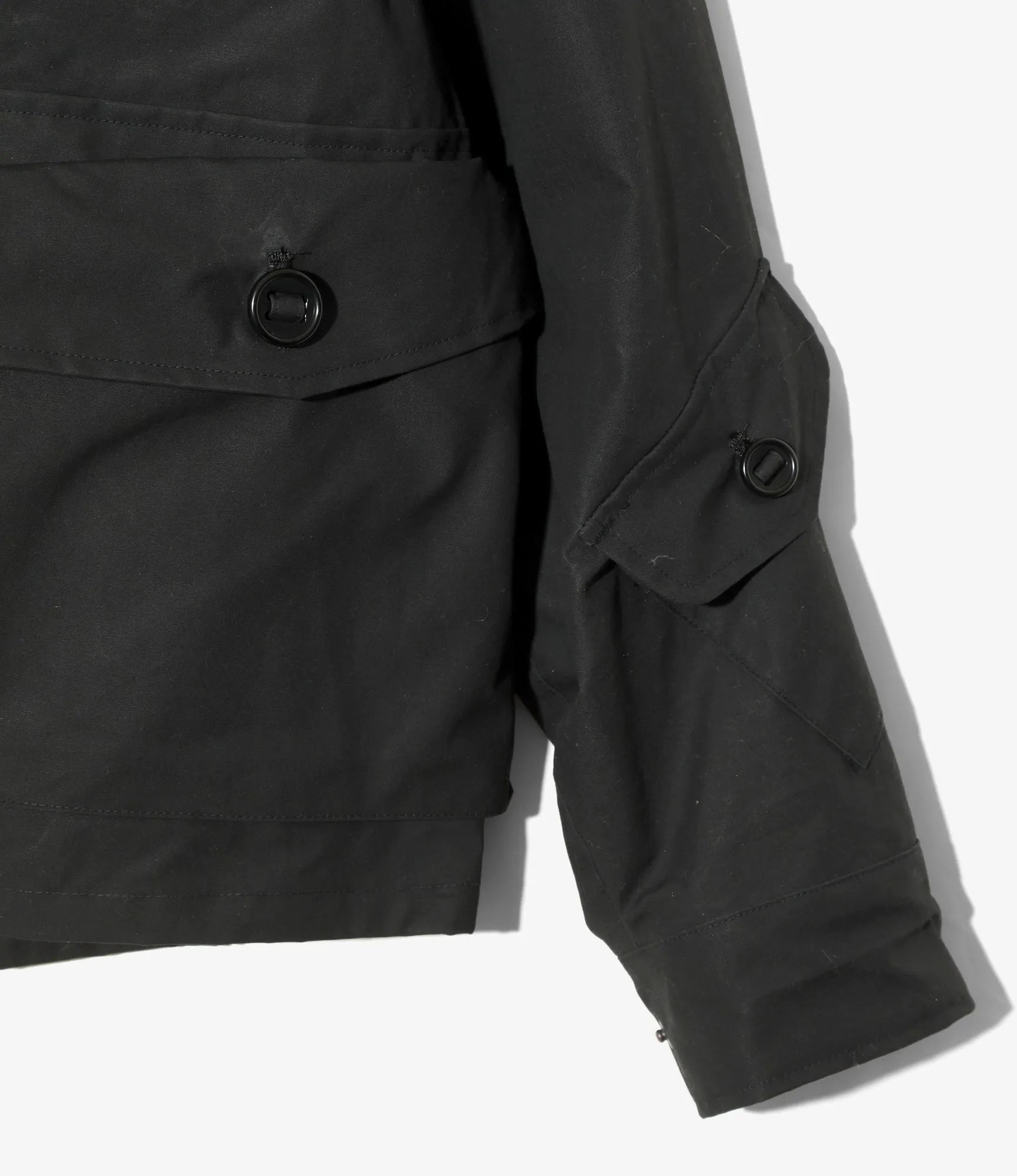 Tenkara Shirt Jacket - Black - Waxed Cotton sold by South2West8 product image thumbnail 4