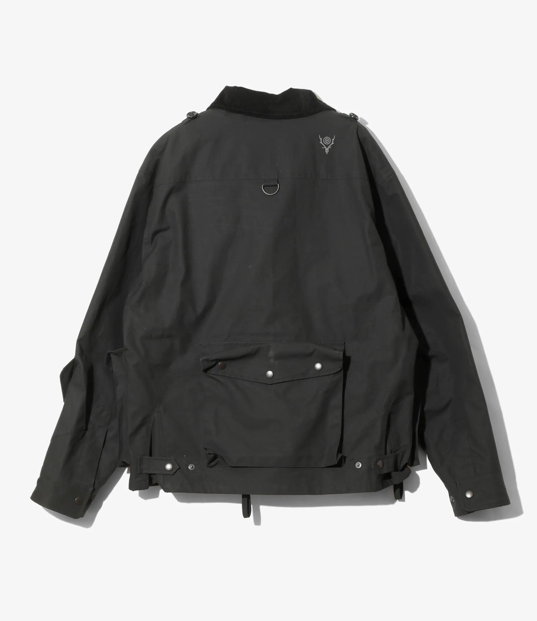 Tenkara Shirt Jacket - Black - Waxed Cotton sold by South2West8 product image thumbnail 5