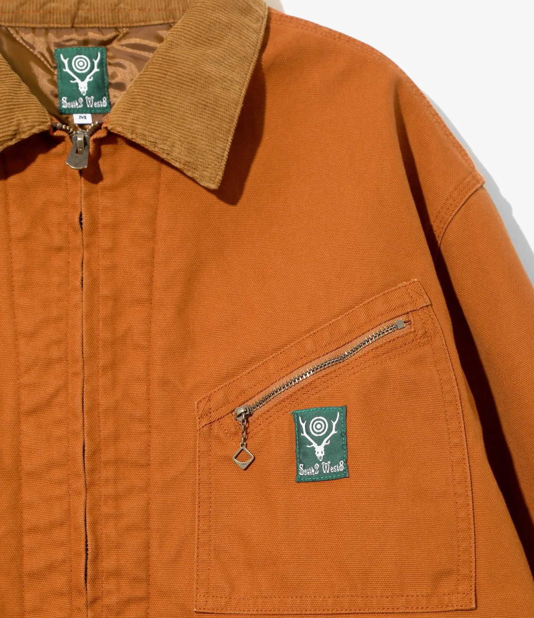 Work Jacket - Brick - 11.5oz Cotton Canvas sold by South2West8 product image thumbnail 2