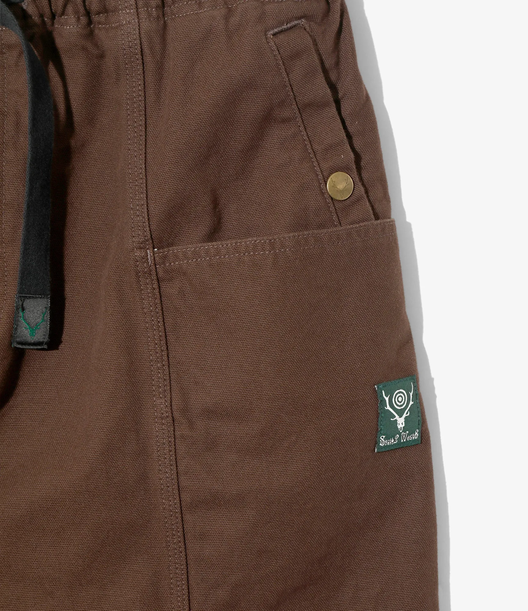 Belted C.S.Pant - Brown - 11.5oz Cotton Canvas sold by South2West8 product image thumbnail 2