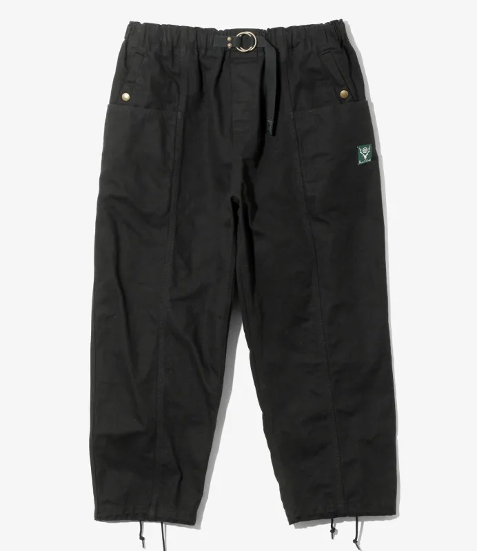 Belted C.S.Pant - Black - 11.5oz Cotton Canvas sold by South2West8
