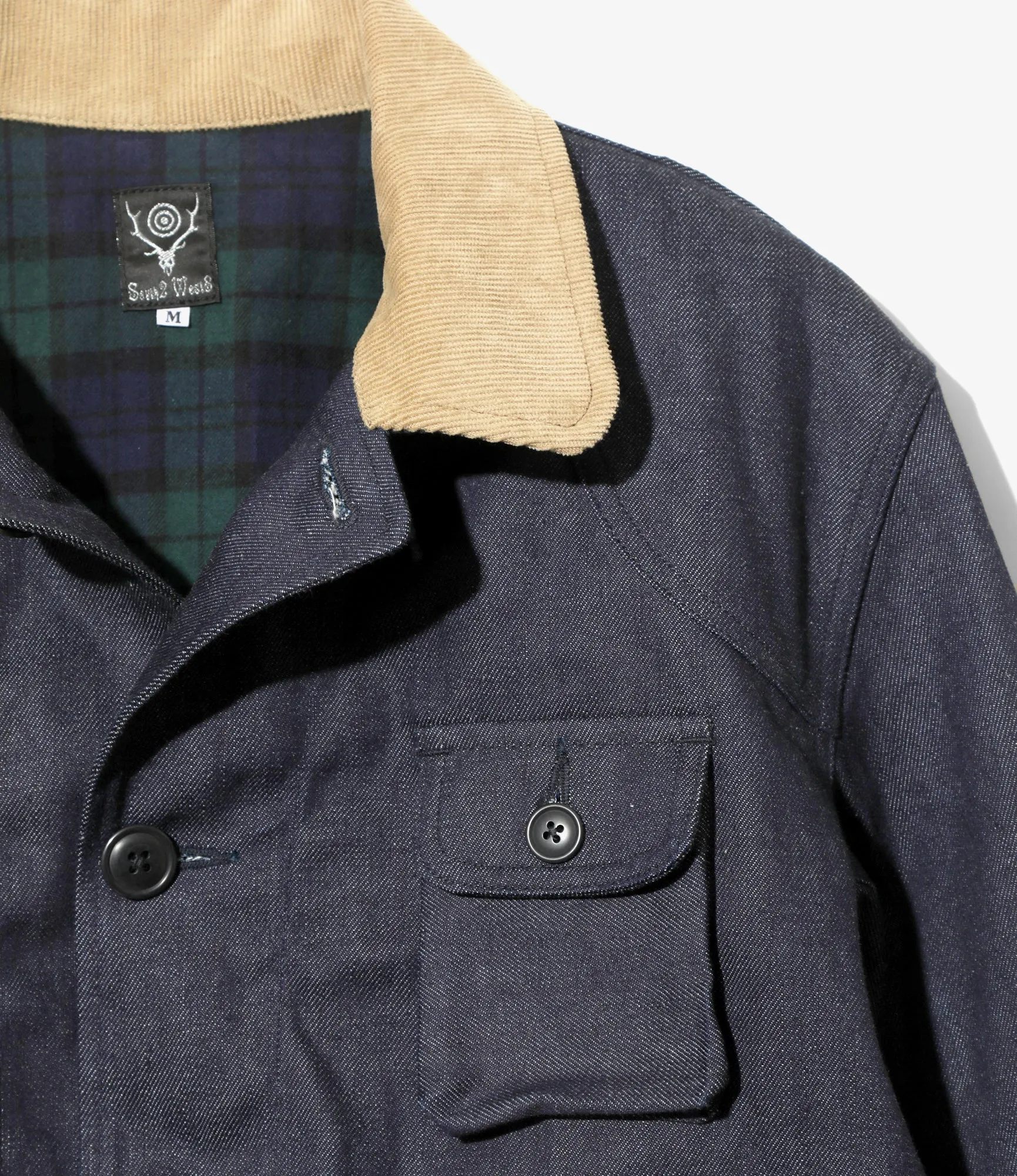 Hunting Jacket - Indigo - 12oz Denim sold by South2West8 product image thumbnail 2