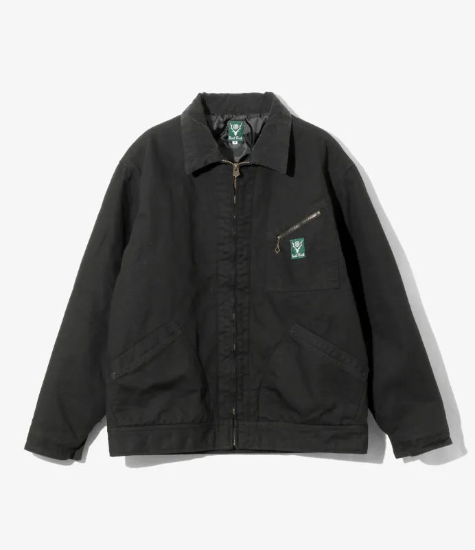 Work Jacket - Black - 11.5oz Cotton Canvas sold by South2West8