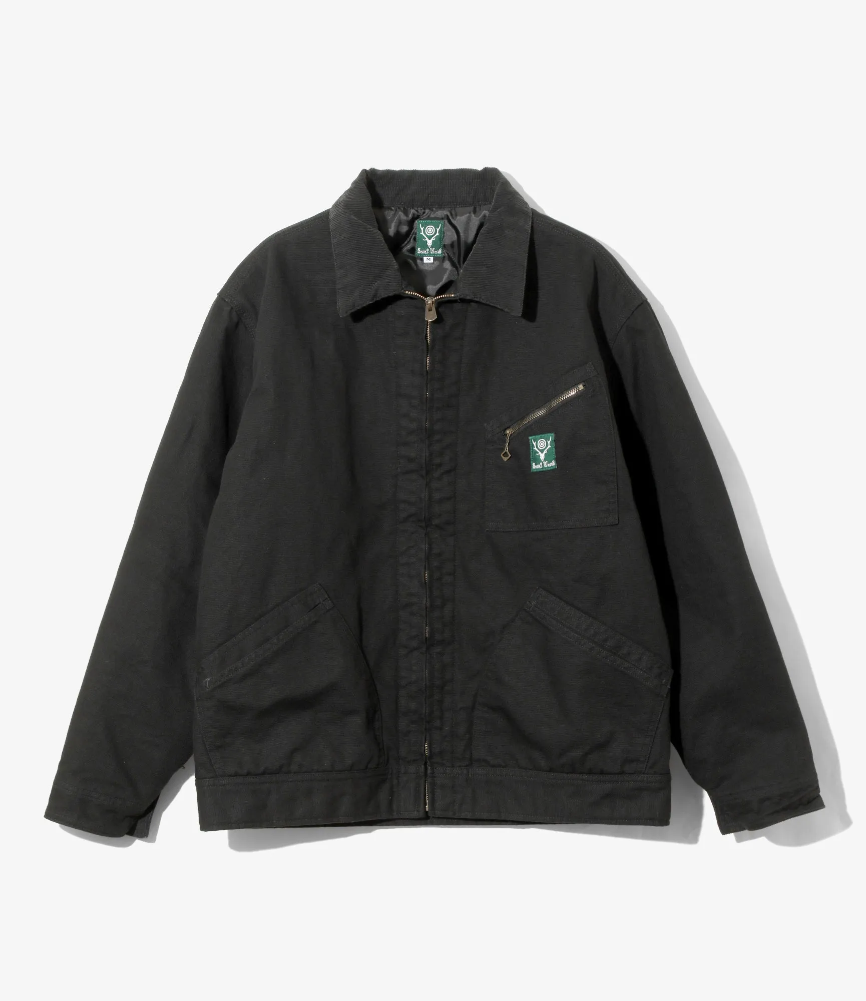 Work Jacket - Black - 11.5oz Cotton Canvas sold by South2West8