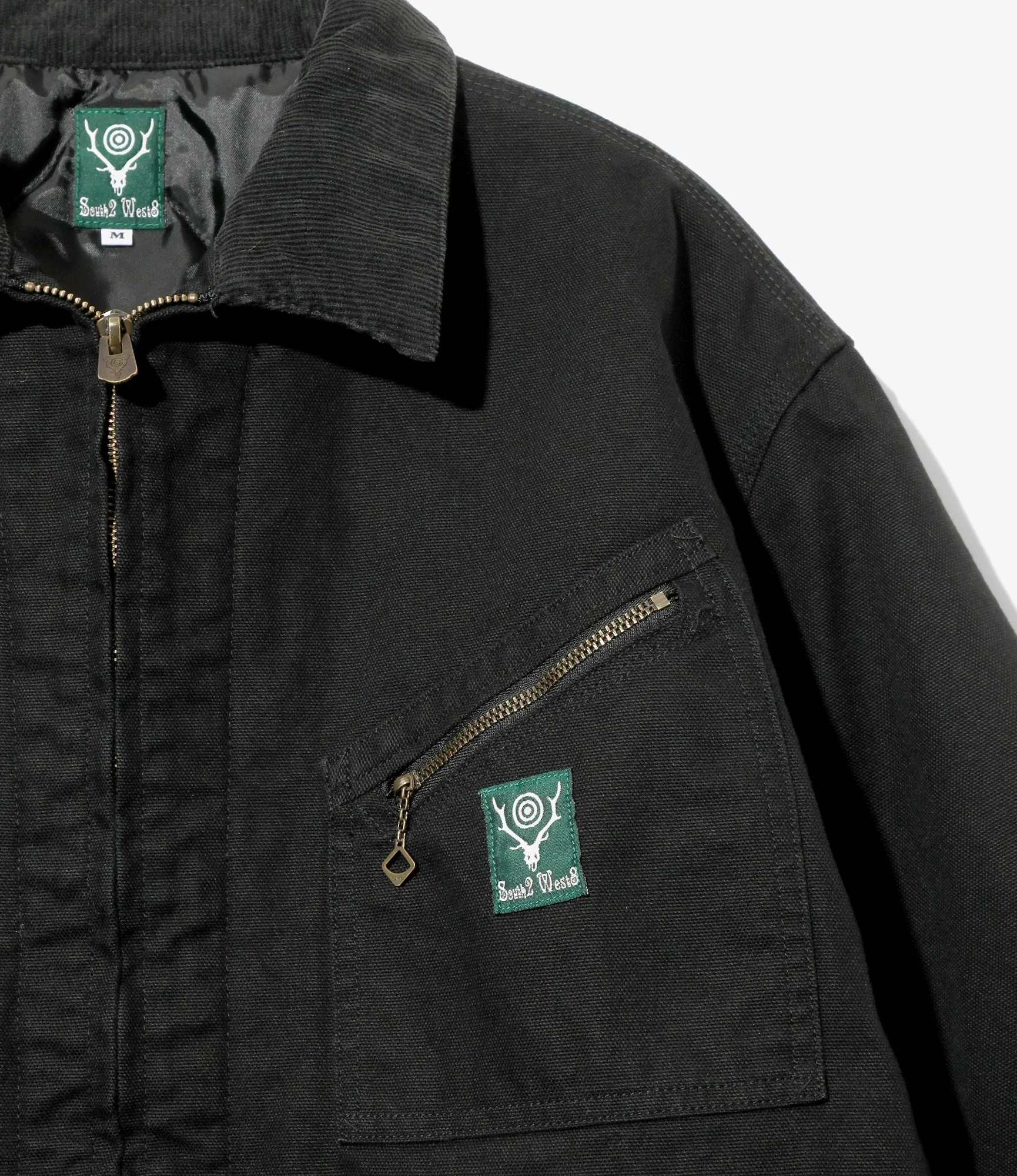 Work Jacket - Black - 11.5oz Cotton Canvas sold by South2West8 product image thumbnail 2