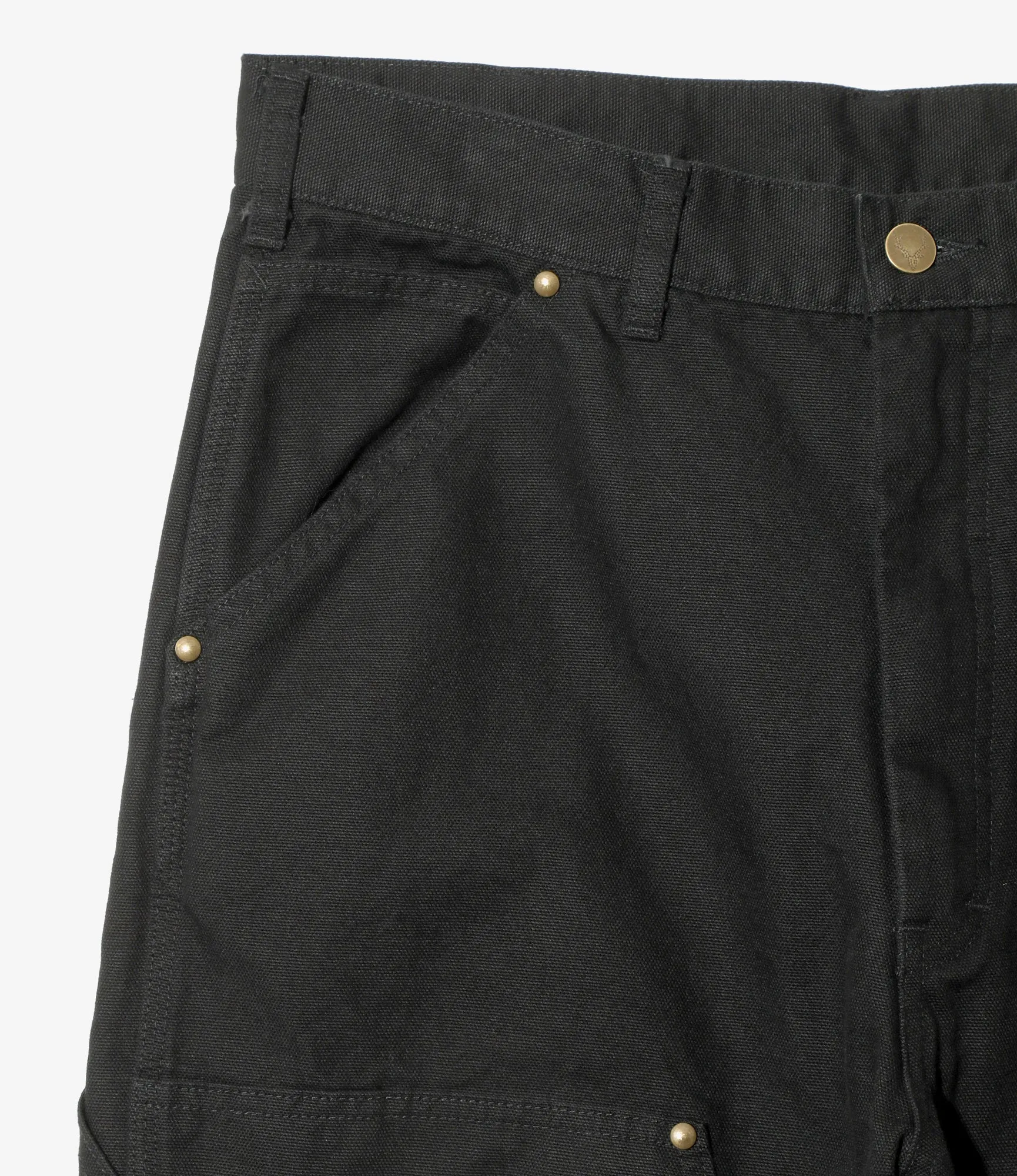 Double Knee Painter Pant - Black - 11.5oz Cotton Canvas sold by South2West8 product image thumbnail 2