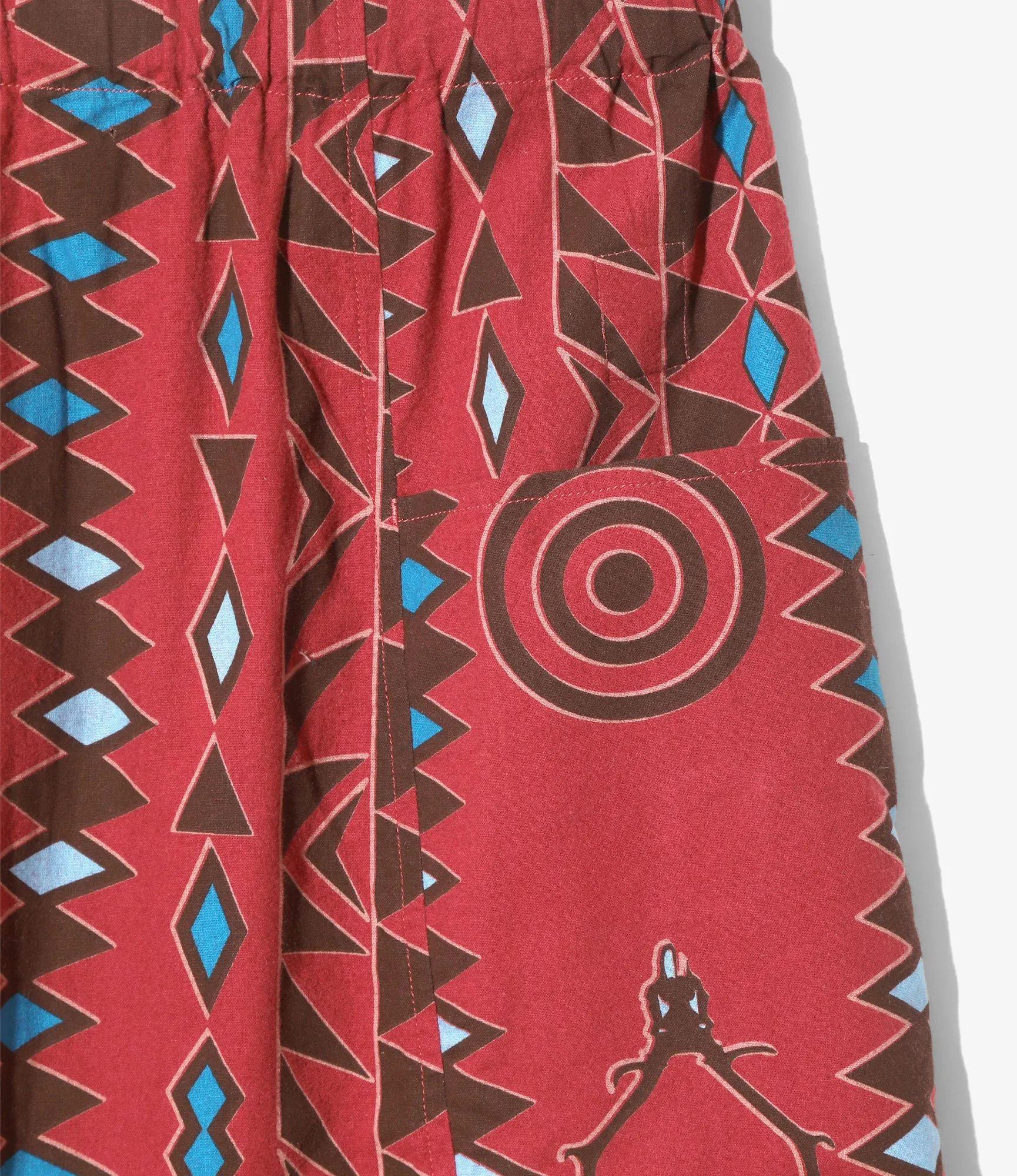Women's Army String Skirt - Skull & Target - Flannel Cloth / Printed sold by South2West8 product image thumbnail 2