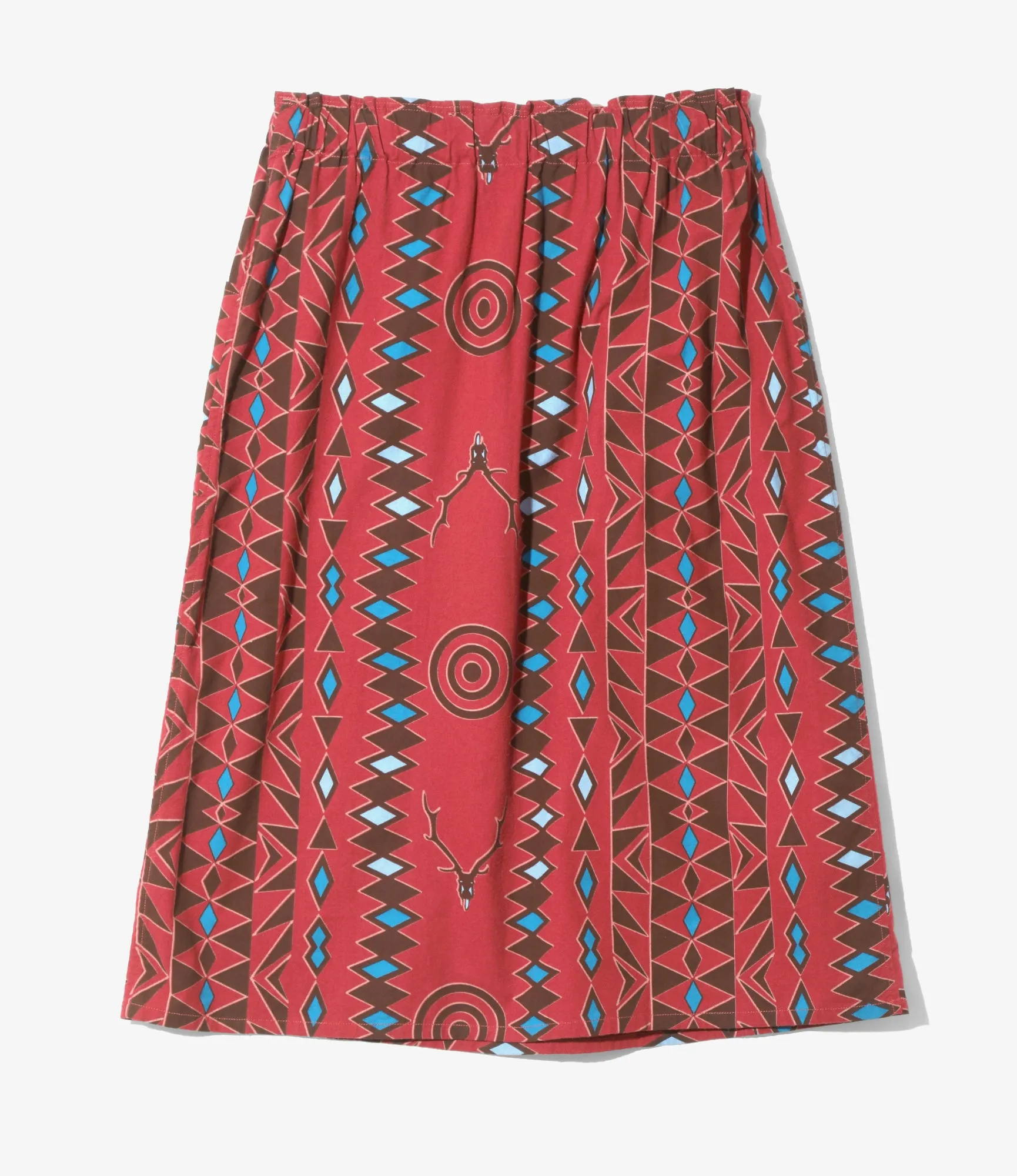Women's Army String Skirt - Skull & Target - Flannel Cloth / Printed sold by South2West8 product image thumbnail 3