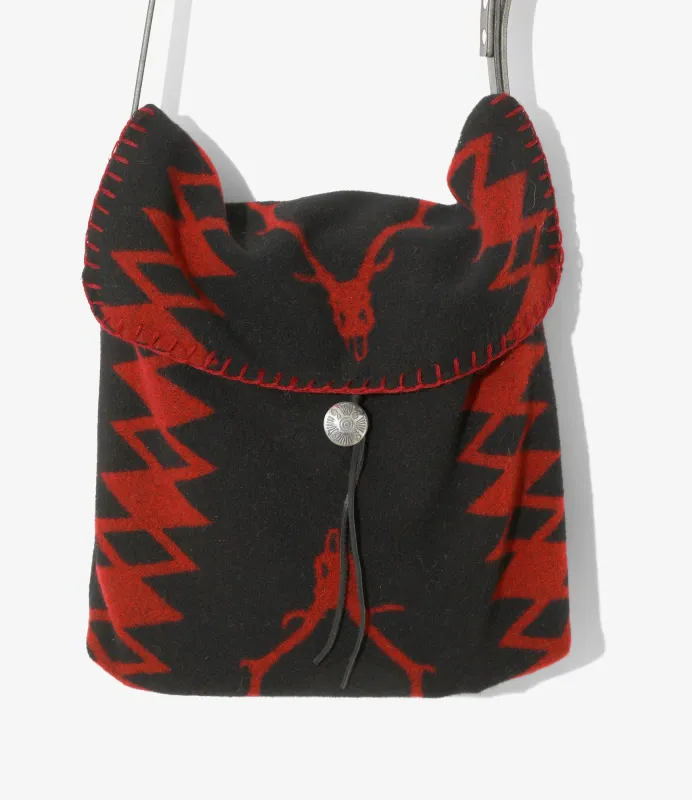 Shoulder Bag - Red - W/CA Blanket made by South2West8