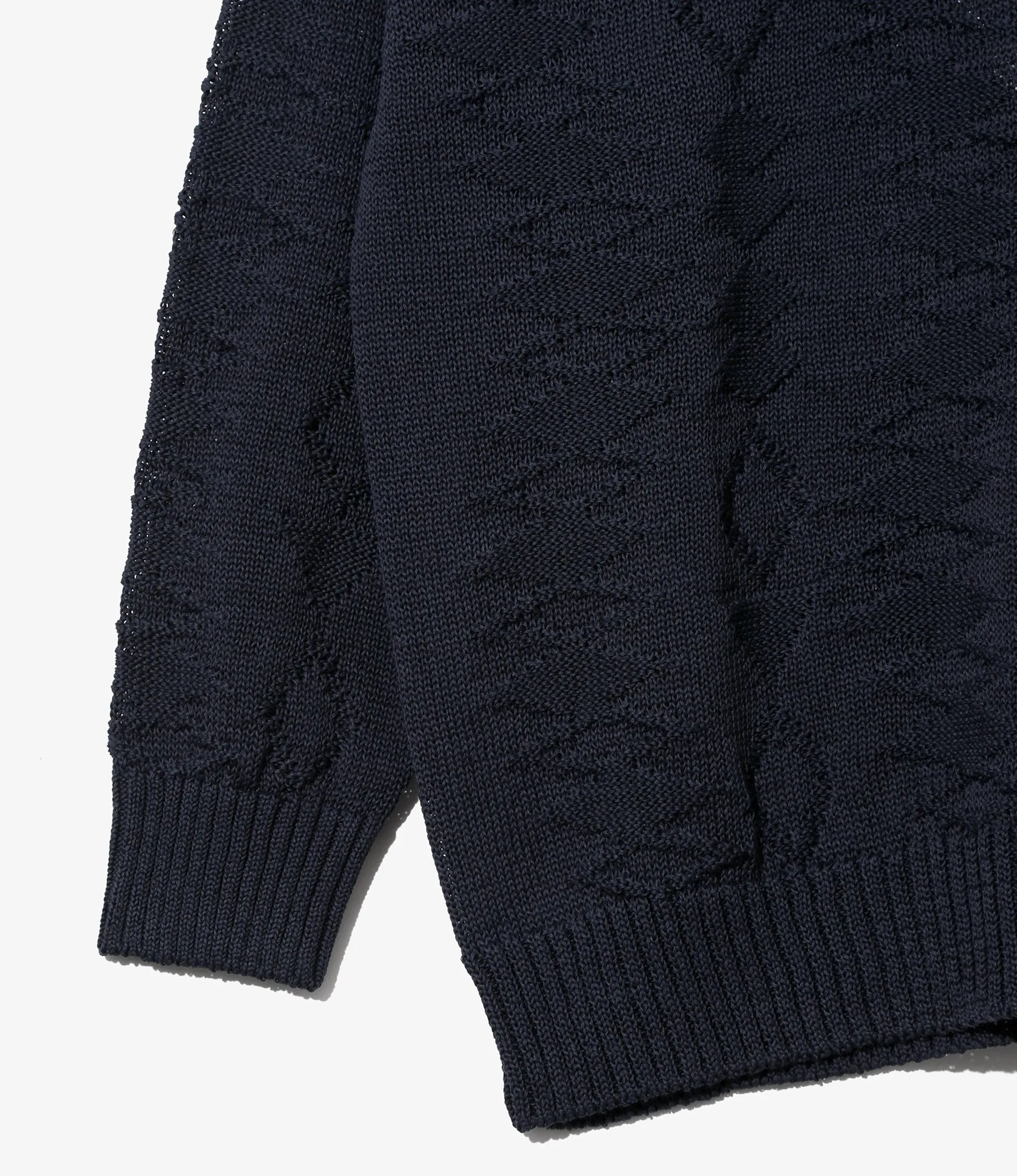 Crew Neck Sweater - Navy - Native Pattern sold by South2West8 product image thumbnail 2