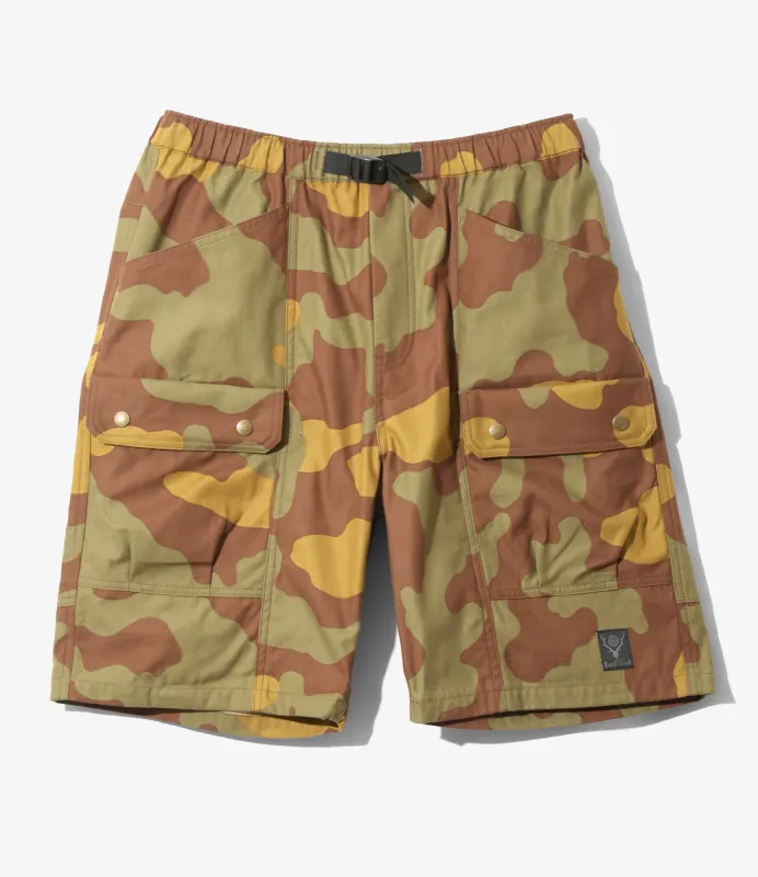 Belted Harbor Short - Camo - Reversed Sateen / Camo sold by South2West8