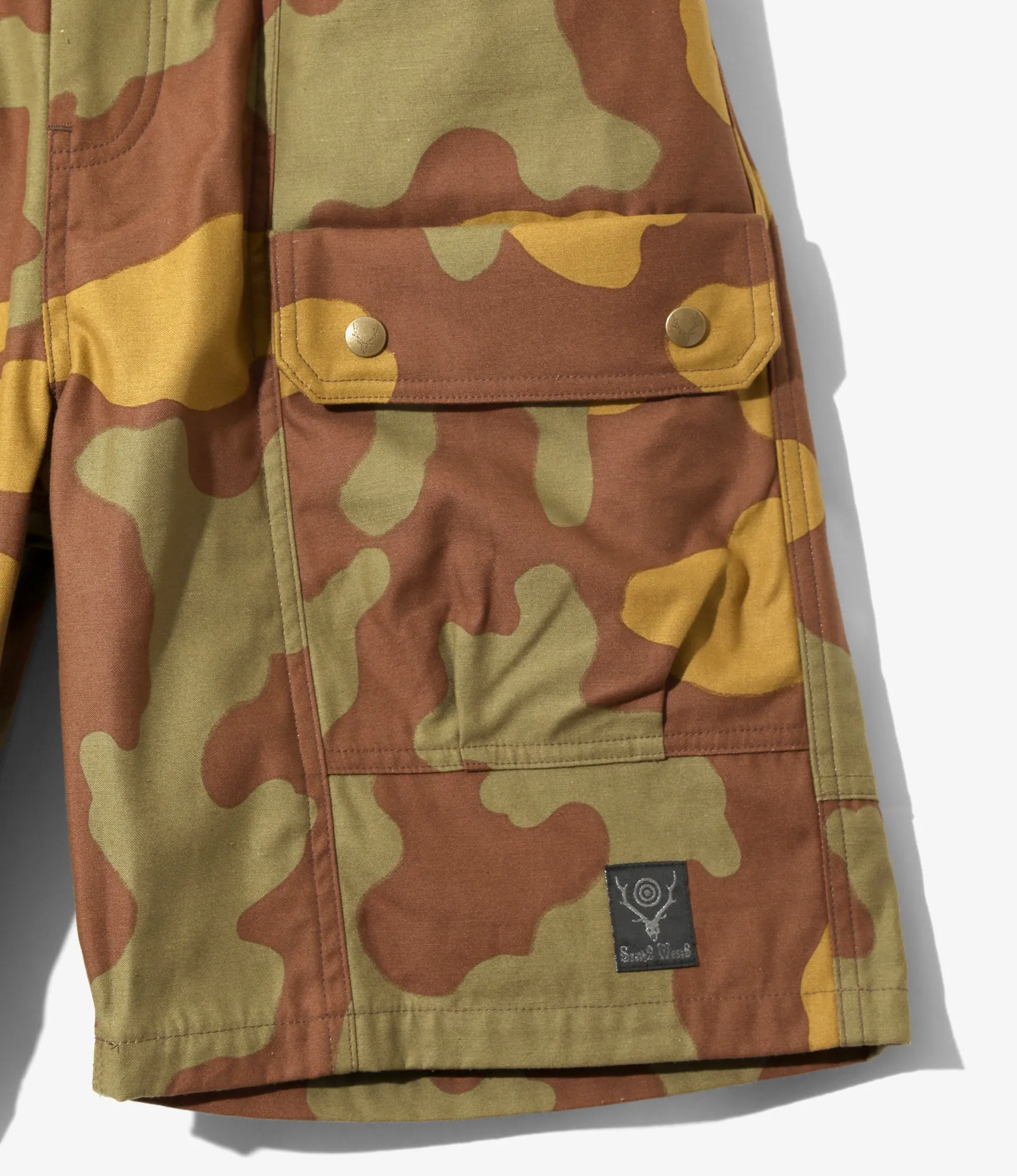 Belted Harbor Short - Camo - Reversed Sateen / Camo sold by South2West8 product image thumbnail 3