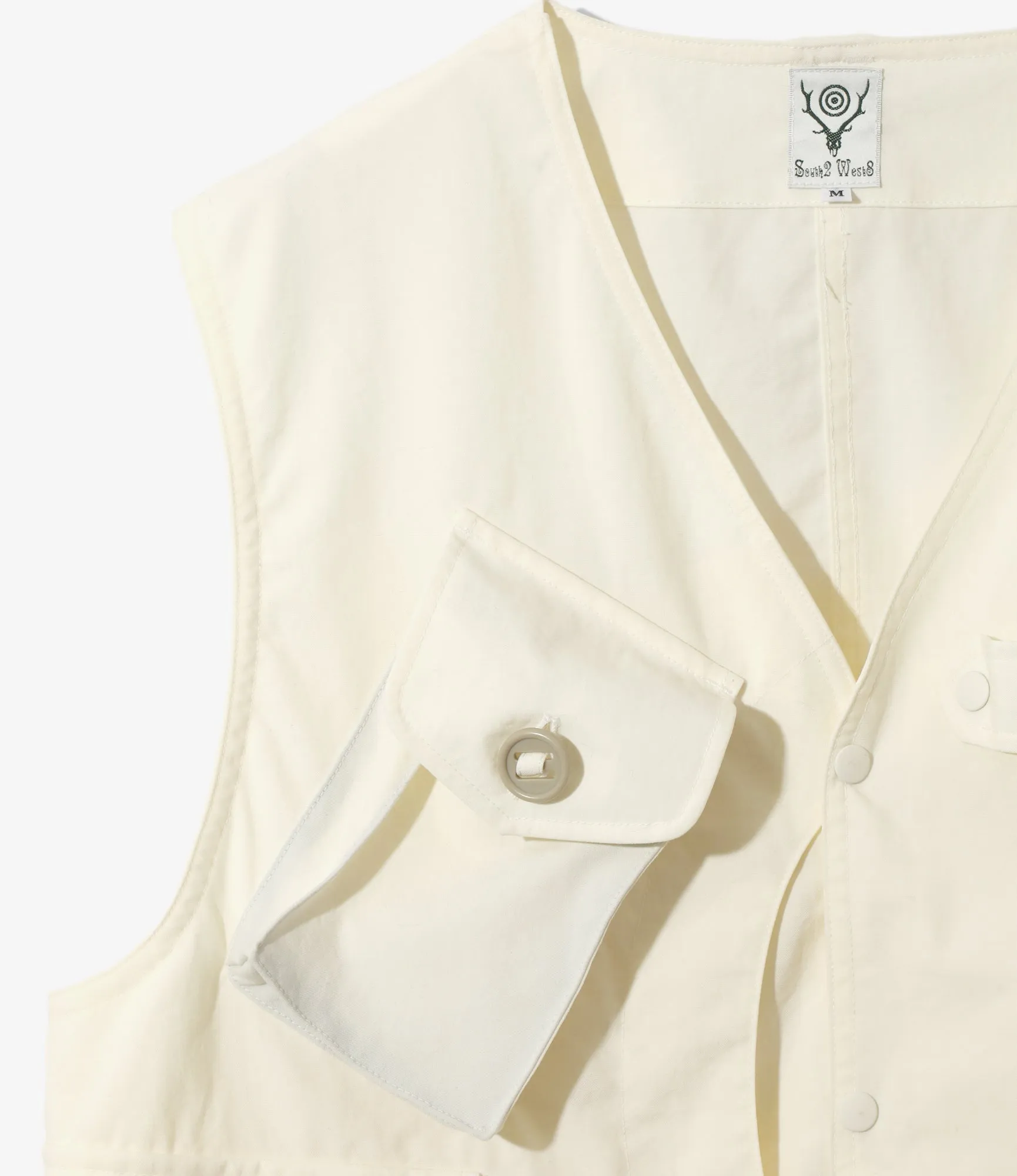 Tenkara Vest - Ivory - Nylon OX sold by South2West8 product image thumbnail 2