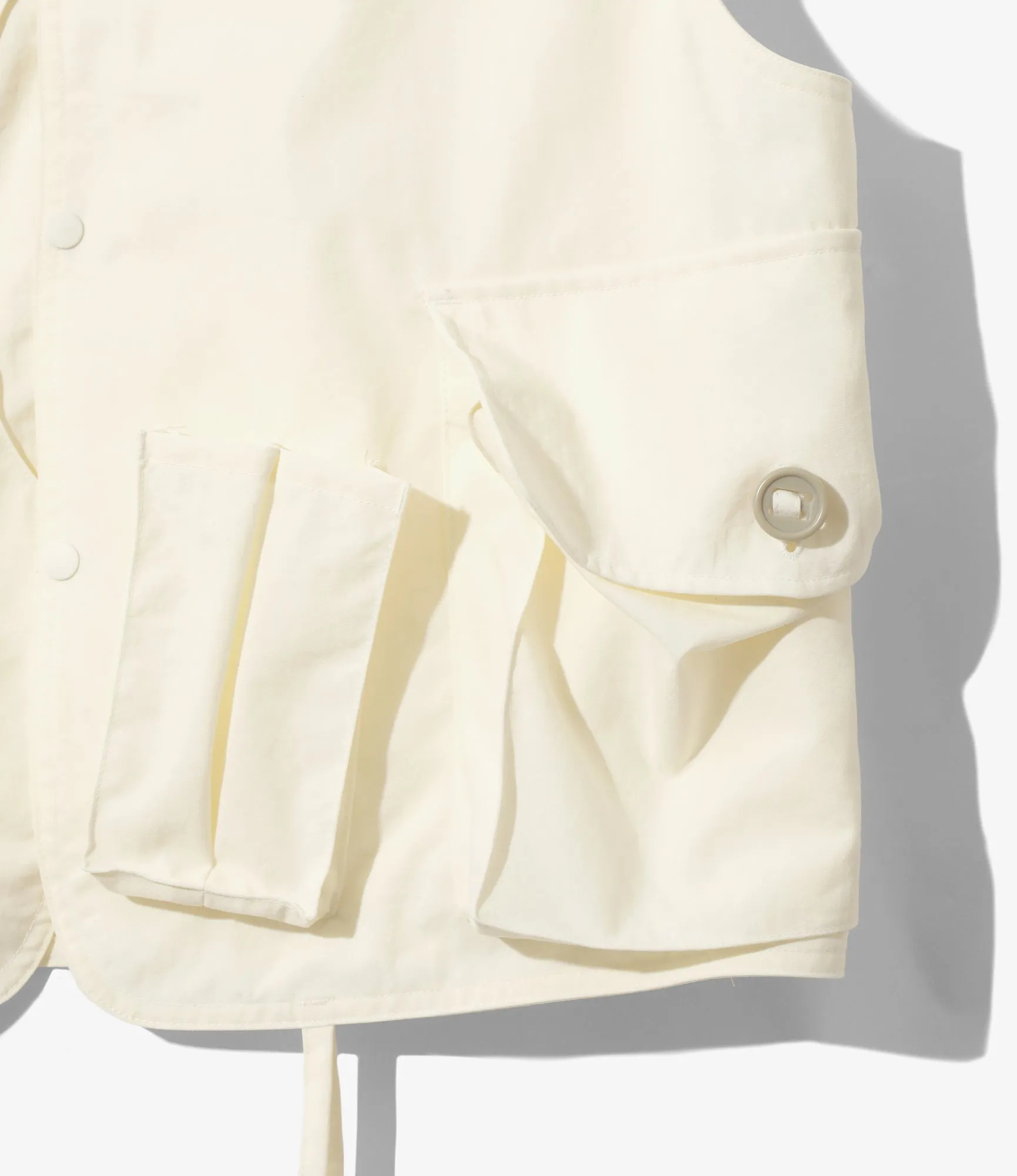 Tenkara Vest - Ivory - Nylon OX sold by South2West8 product image thumbnail 3