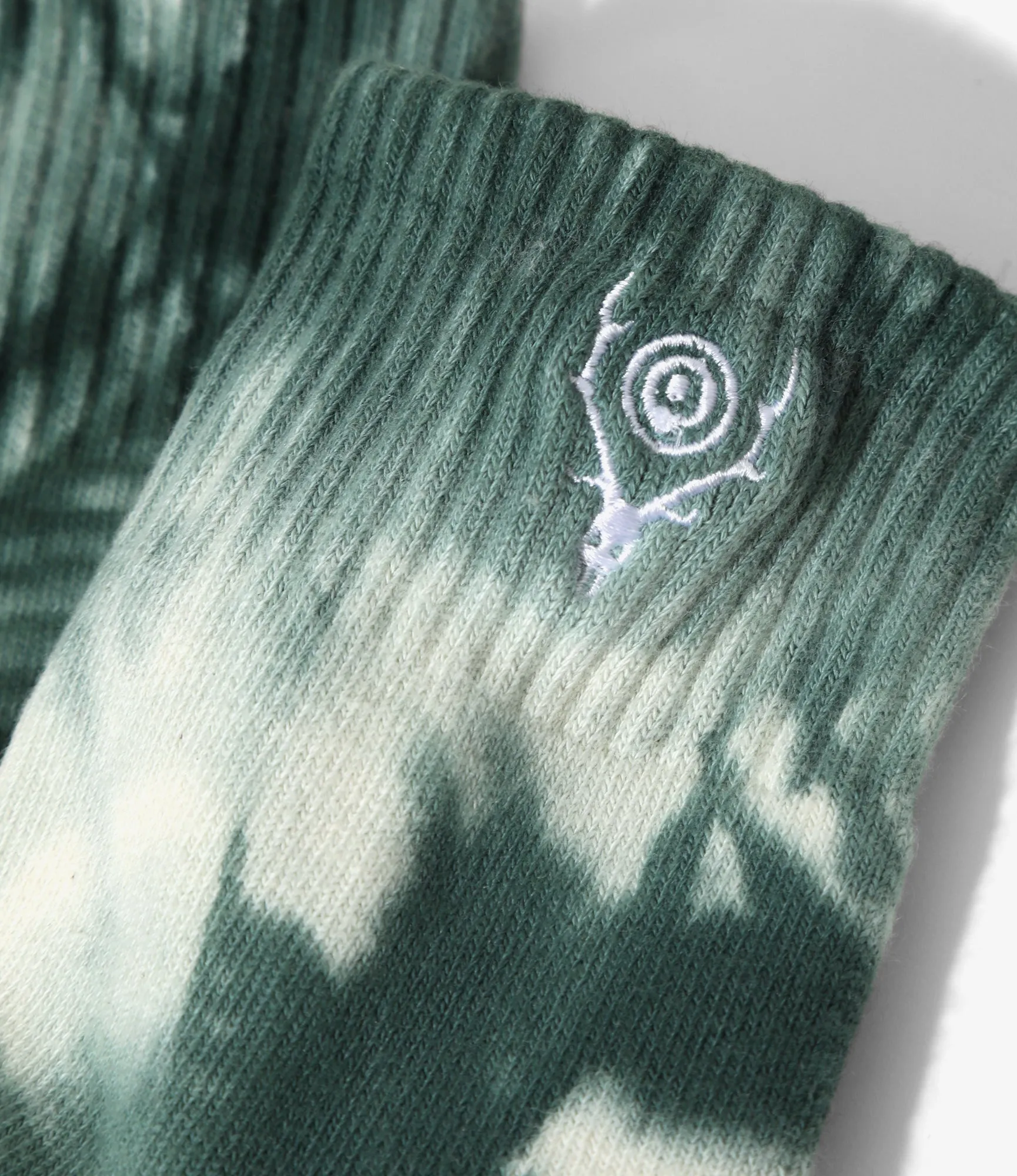 Socks - Green - Tie-Dye sold by South2West8 product image thumbnail 2