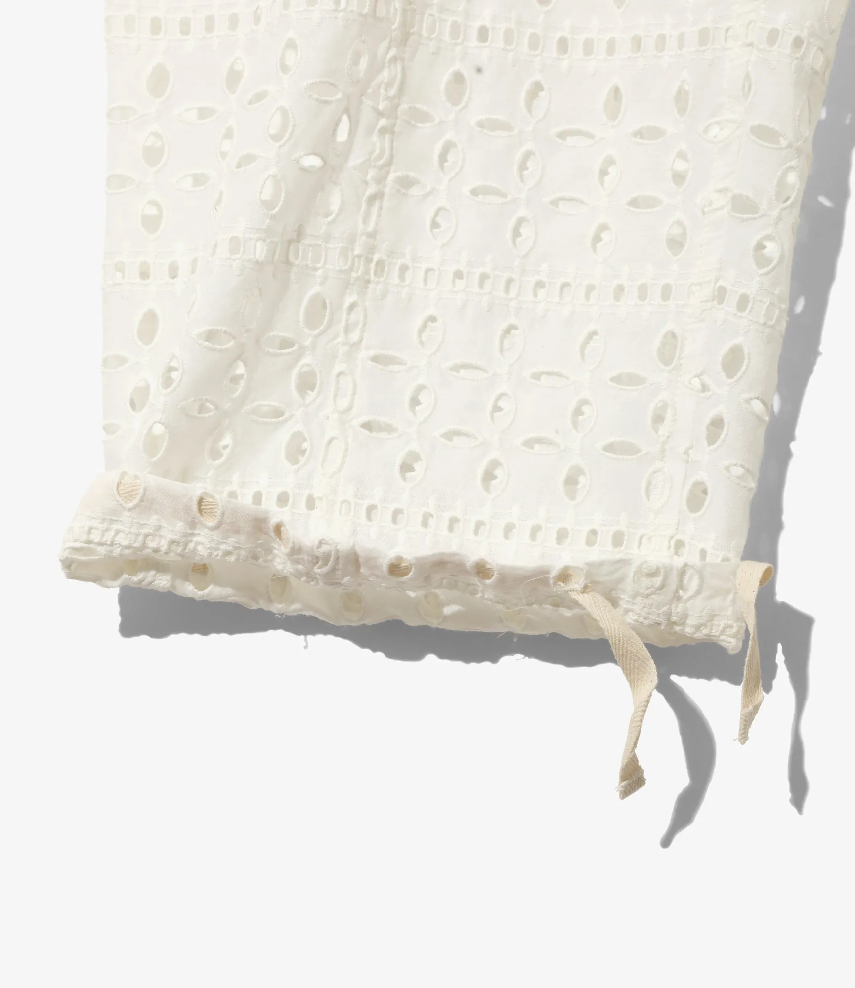 Women's Army String Pant - White - Cutwork Embroidery sold by South2West8 product image thumbnail 3