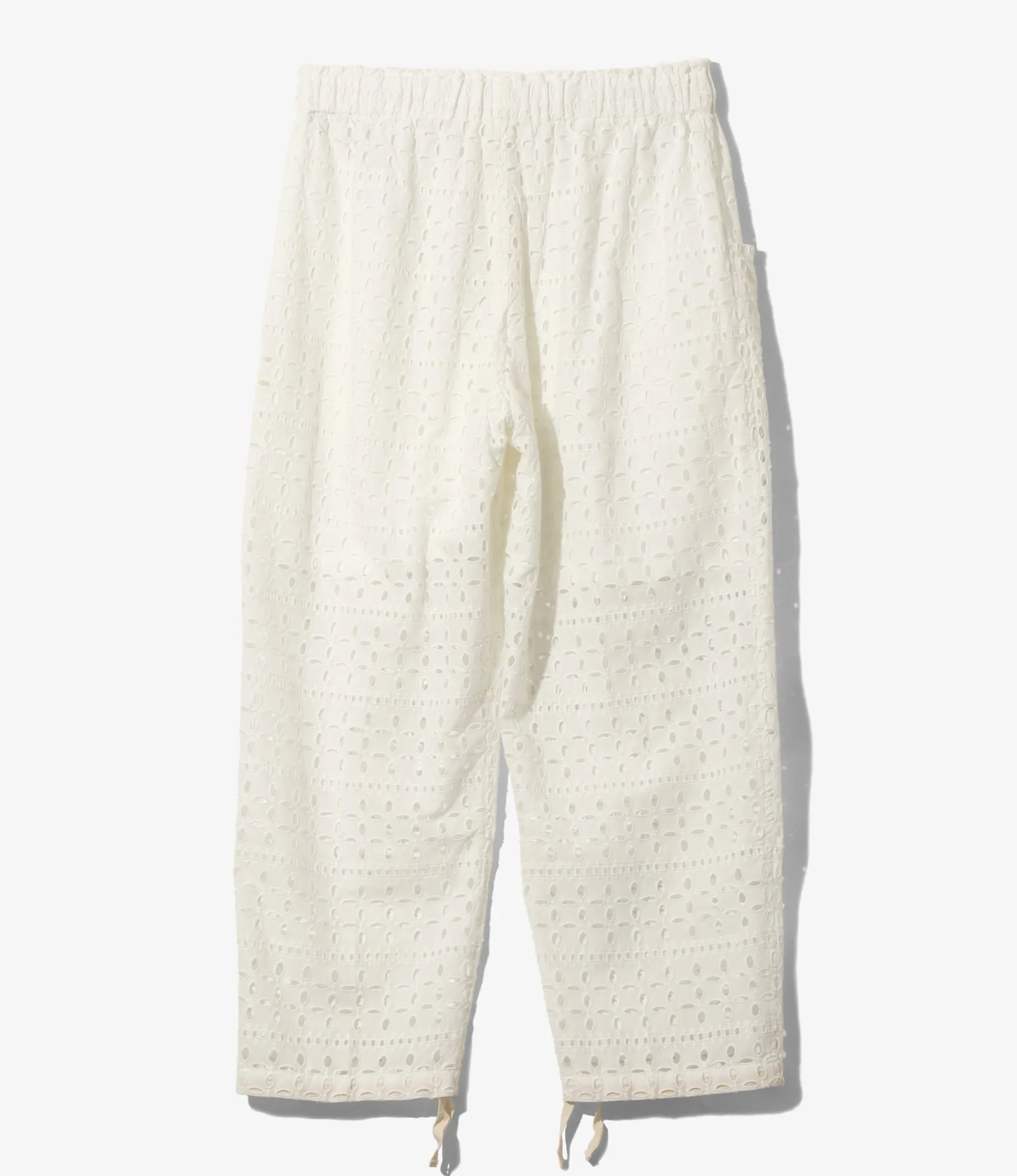 Women's Army String Pant - White - Cutwork Embroidery sold by South2West8 product image thumbnail 4