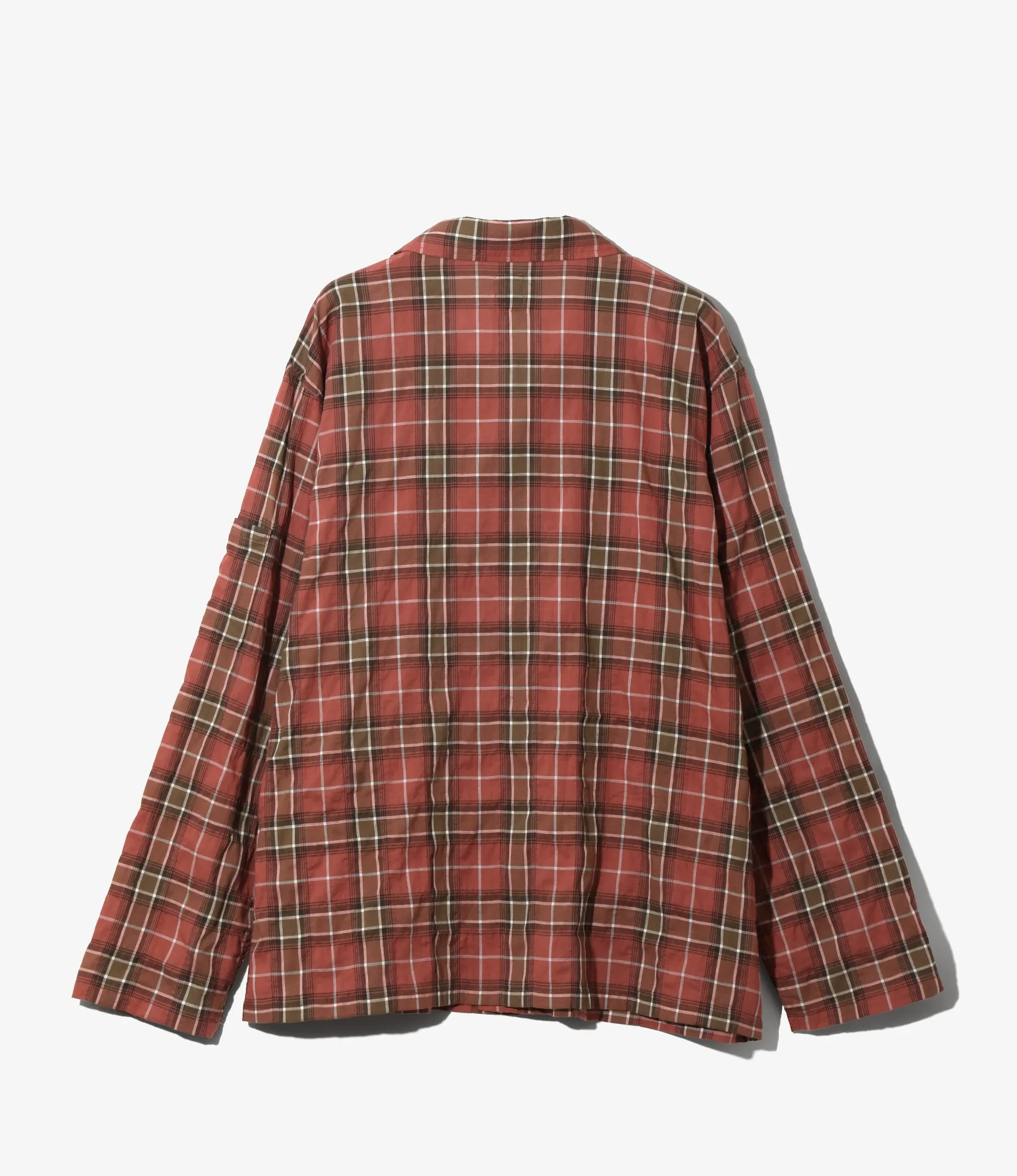 Ranger Shirt - Red - Cotton Lawn Shirring / Plaid sold by South2West8 product image thumbnail 3